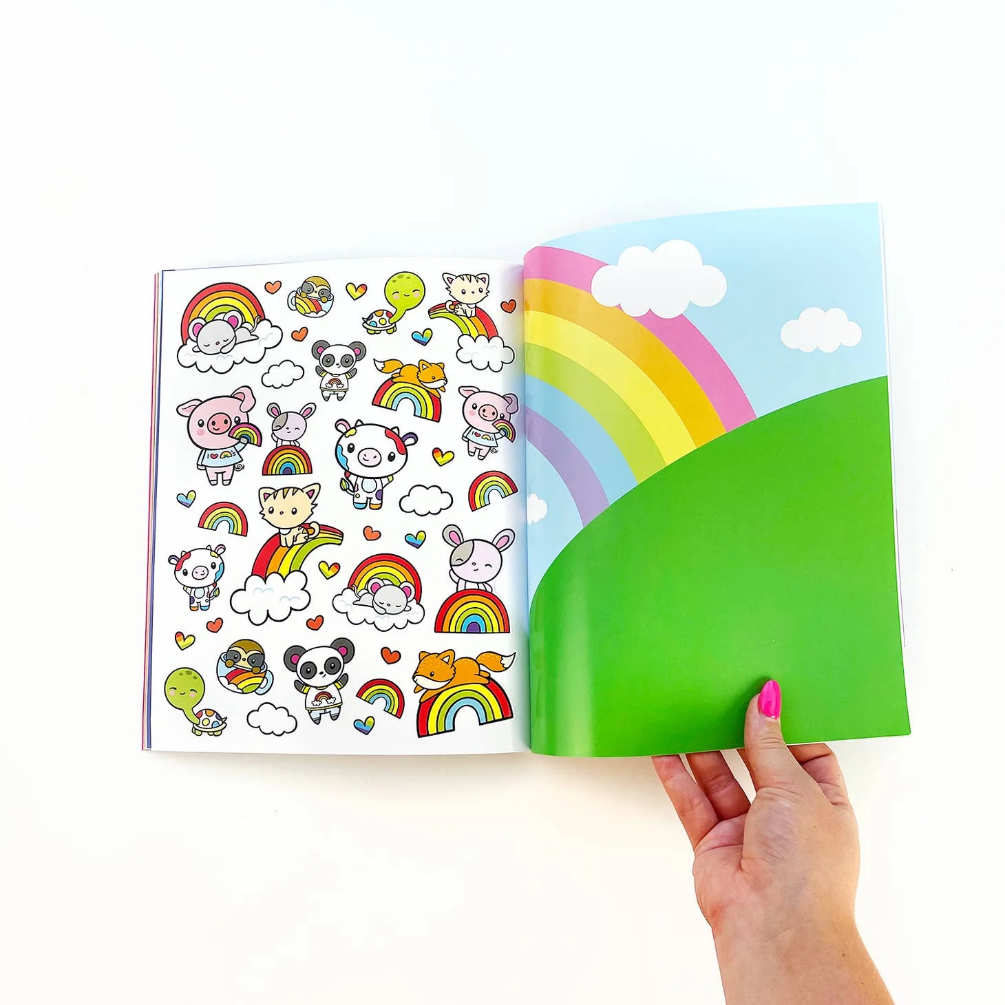Draw Along Rainbow Stickers Book by Pipsticks - Image 3