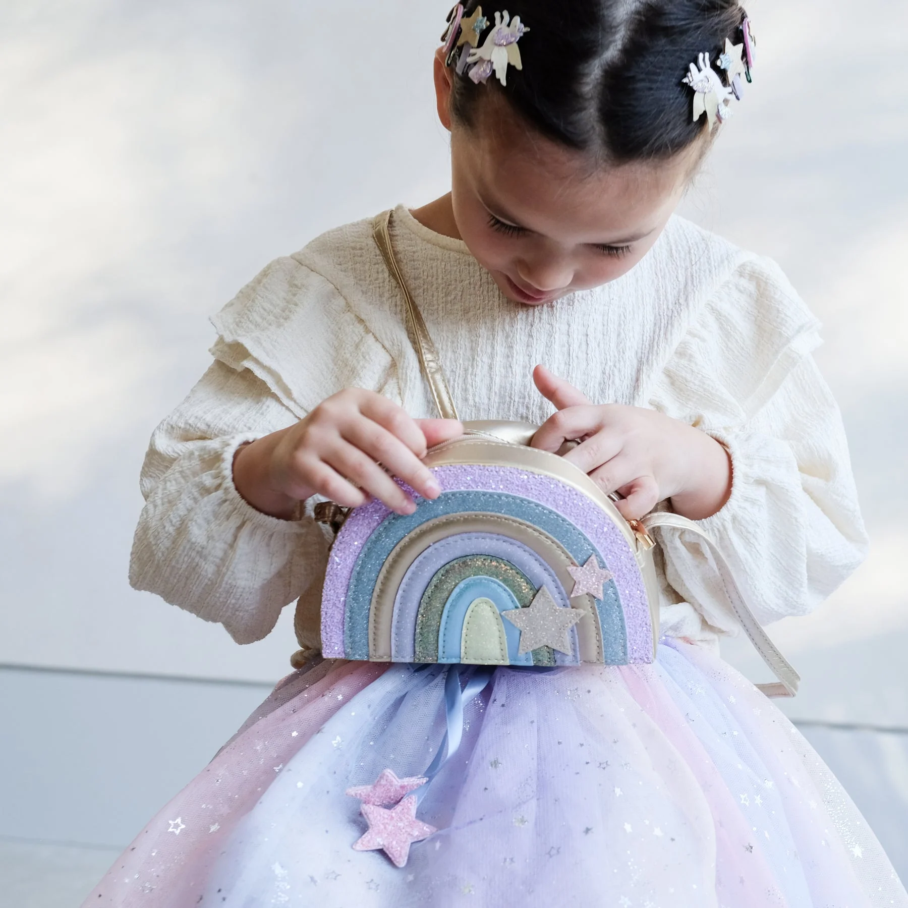 Dreamland Rainbow Bag by Mimi & Lula - Image 2