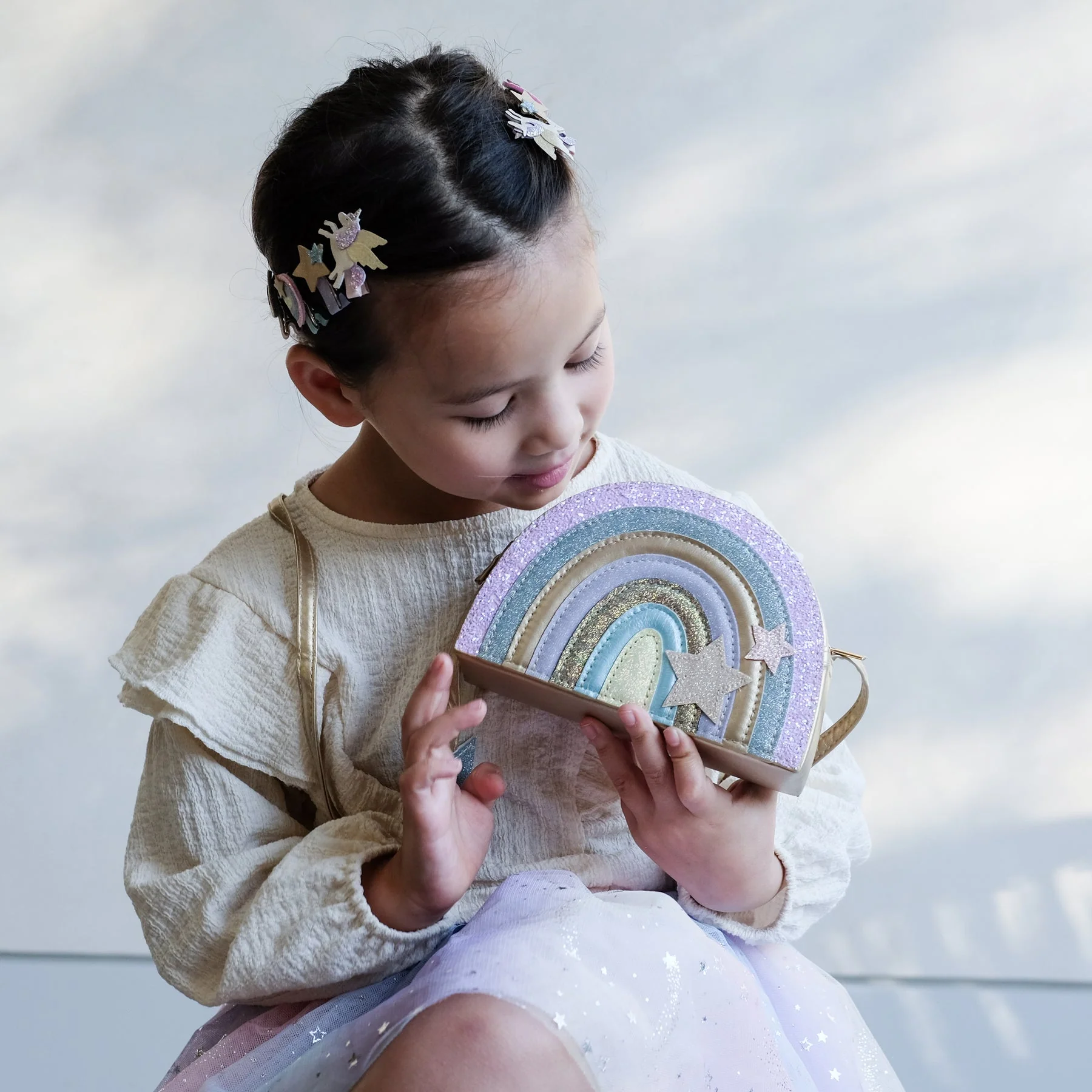 Dreamland Rainbow Bag by Mimi & Lula - Image 3