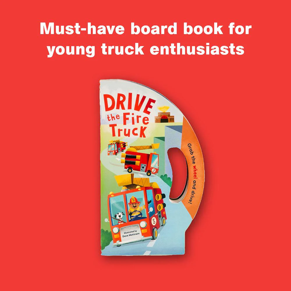 Drive the Fire Truck - Board Book - Image 4