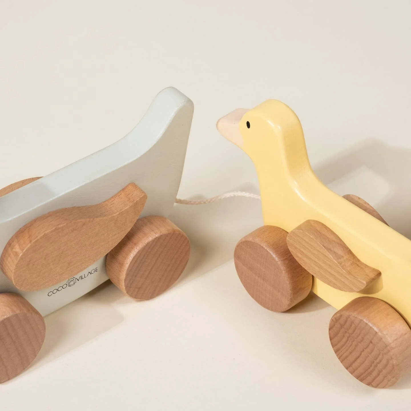 Duck Family Pull Toy by Coco Village - Image 3