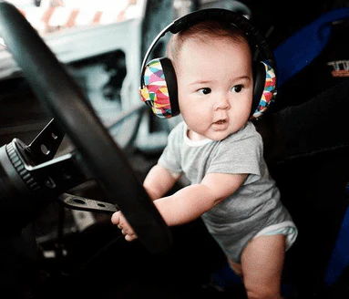 Ear Muffs for Baby + Toddler - Kaleidoscope by Baby Banz - Image 2