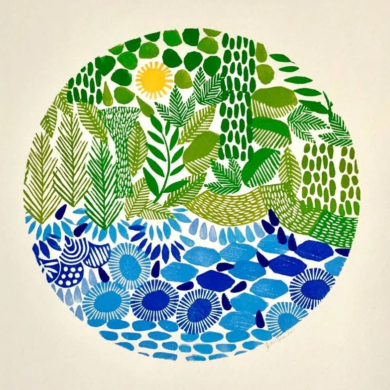 Earth Day Print - 11x14 by Jeanne McGee - Image 2