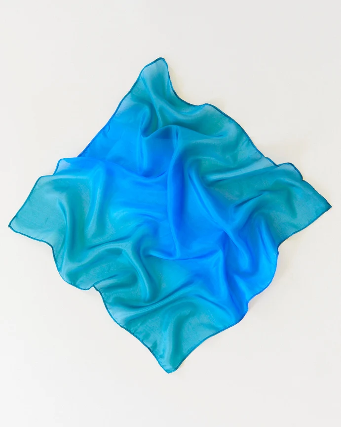 Earth Playsilks - Ocean by Sarah's Silks - Image 2