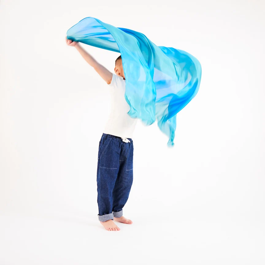Earth Playsilks - Ocean by Sarah's Silks - Image 6