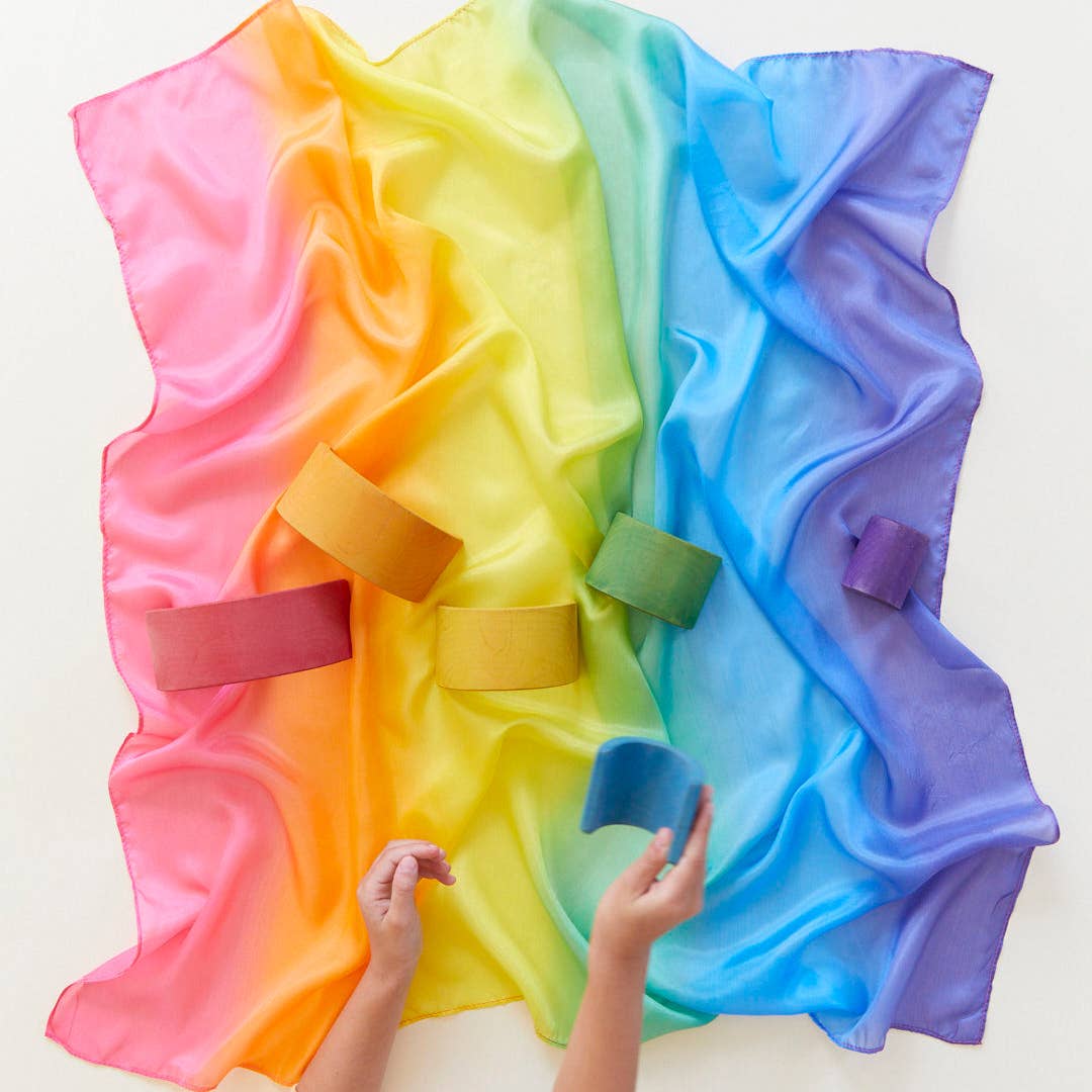 Enchanted Playsilks - Rainbow by Sarah's Silks - Image 2