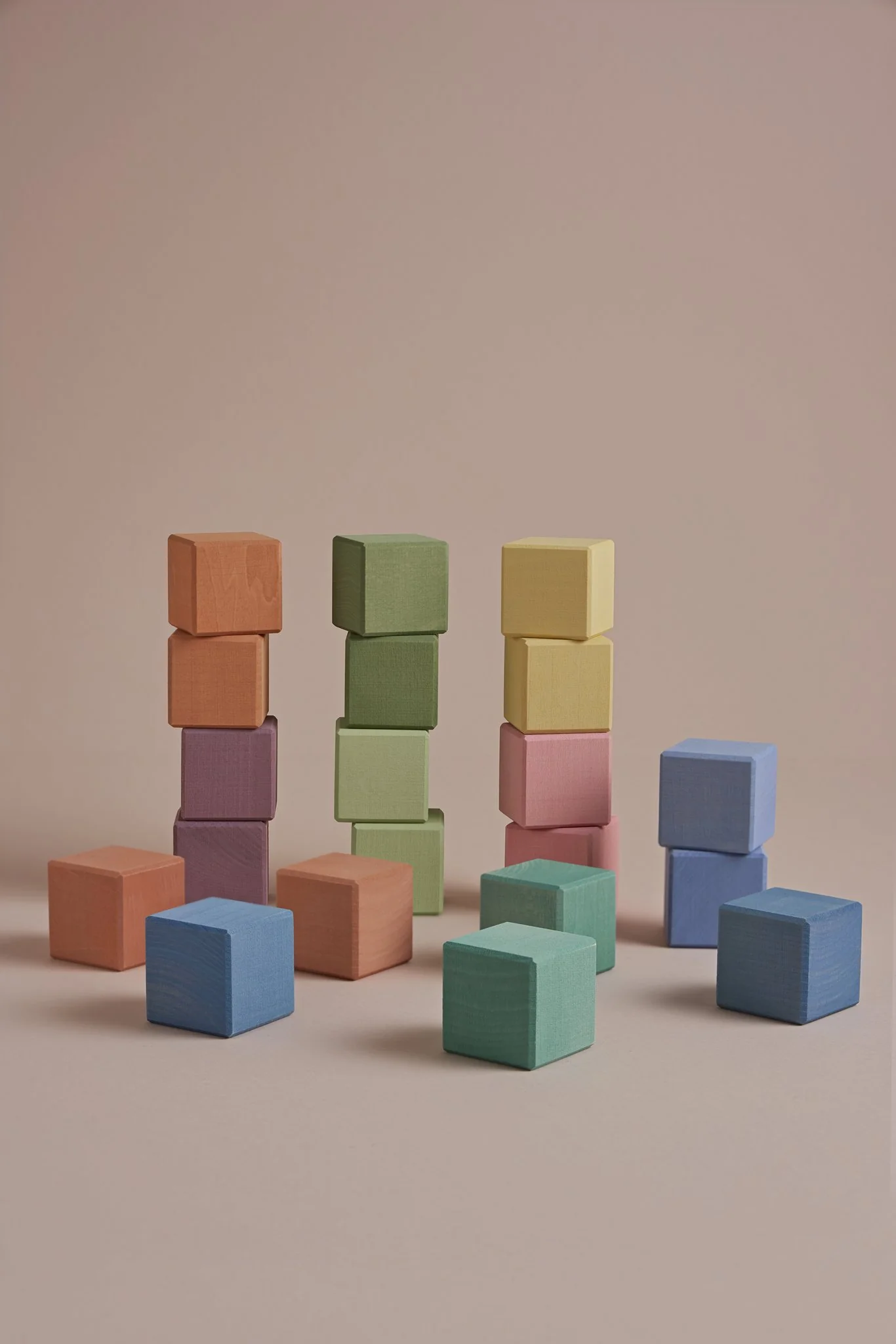 Earth Pastel Cubes Set by Raduga Grez - Image 3