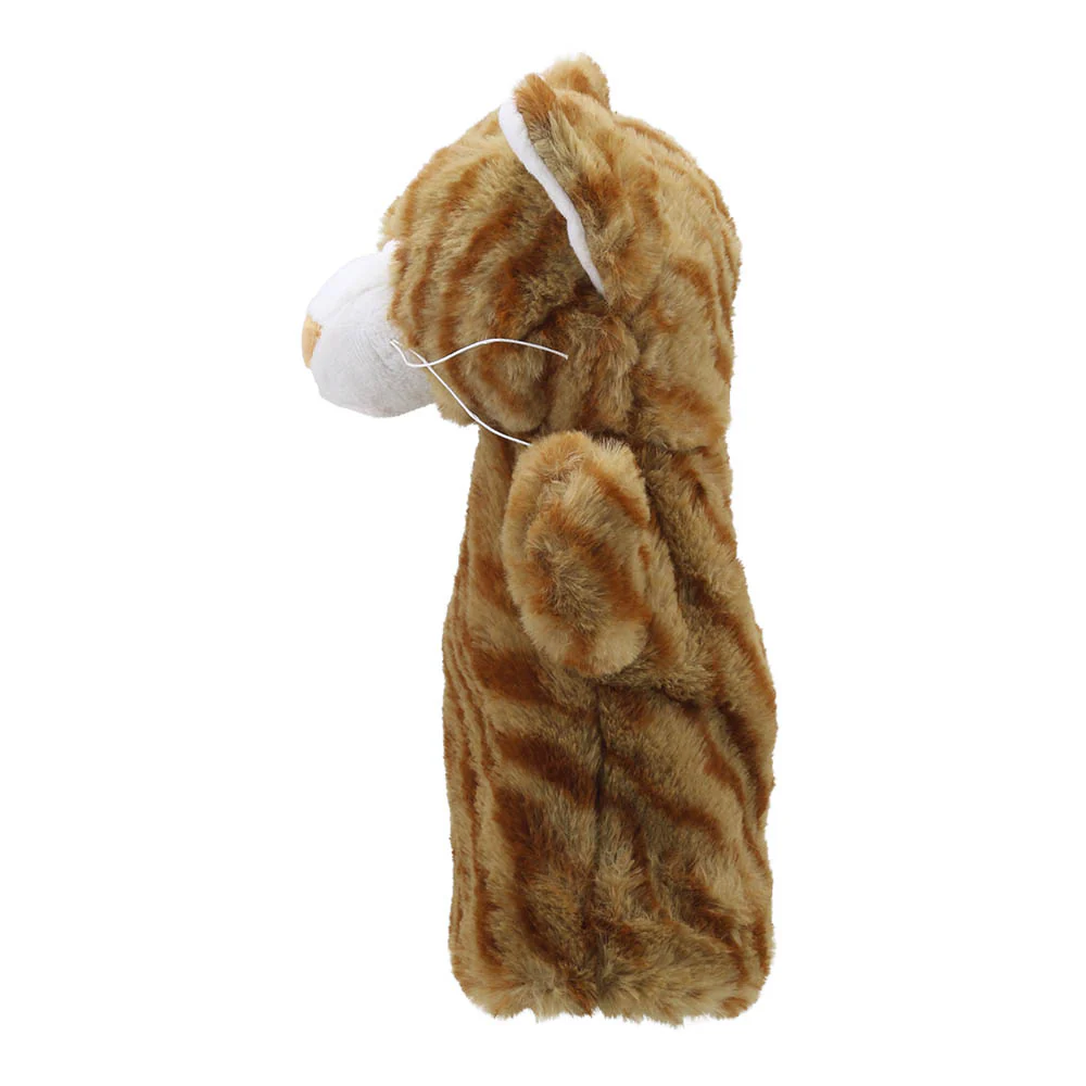 Eco Animal Buddies Hand Puppet Buddieas - Ginger Cat by The Puppet Company - Image 3