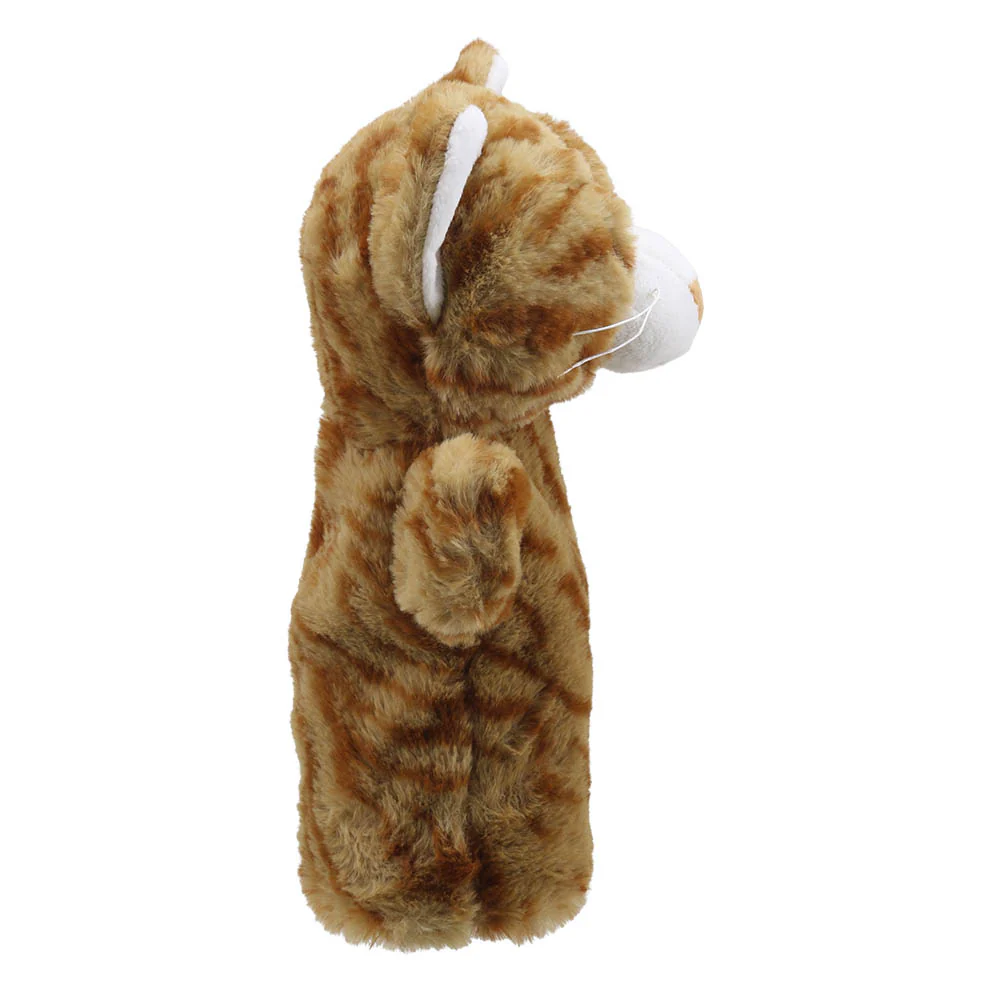 Eco Animal Buddies Hand Puppet Buddieas - Ginger Cat by The Puppet Company - Image 5