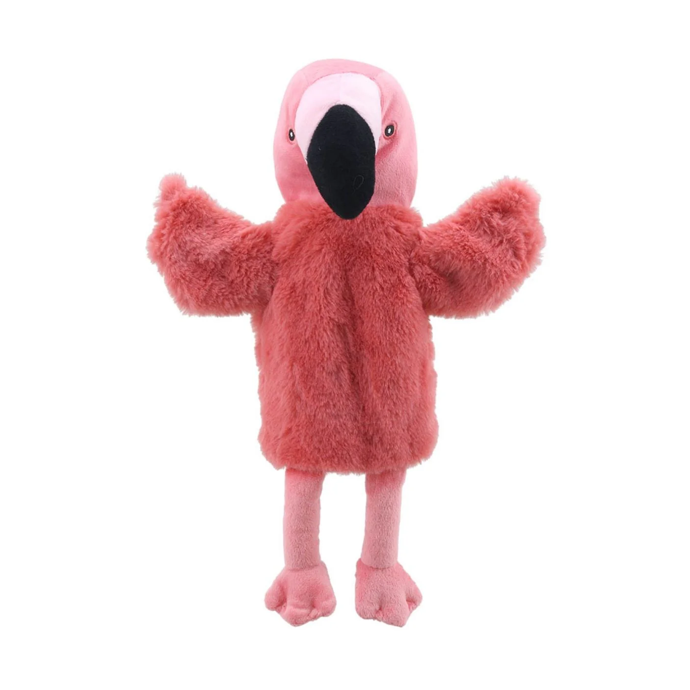 Eco Animal Buddies Hand Puppet - Flamingo by The Puppet Company