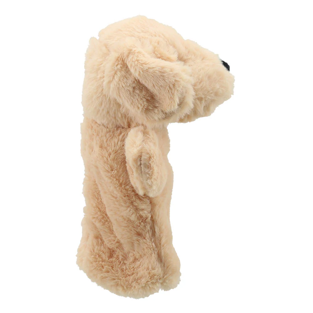Eco Animal Hand Puppet Buddies - Yellow Labrador by The Puppet Company - Image 5