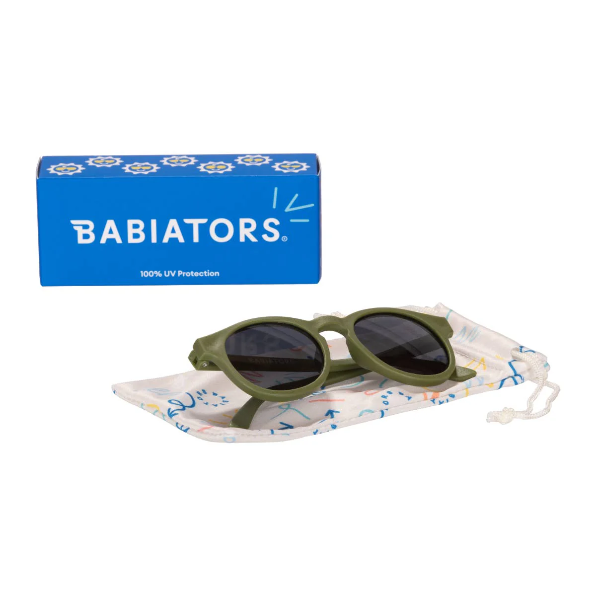 Eco Collection Keyhole Sunglasses - Wild Moss by Babiators - Image 6