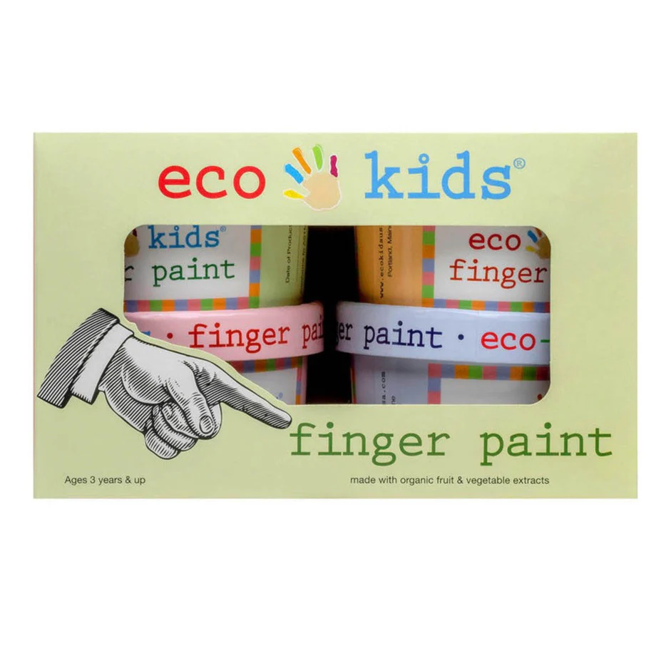 Finger Paint - Set of 4 by Eco-Kids - Image 2