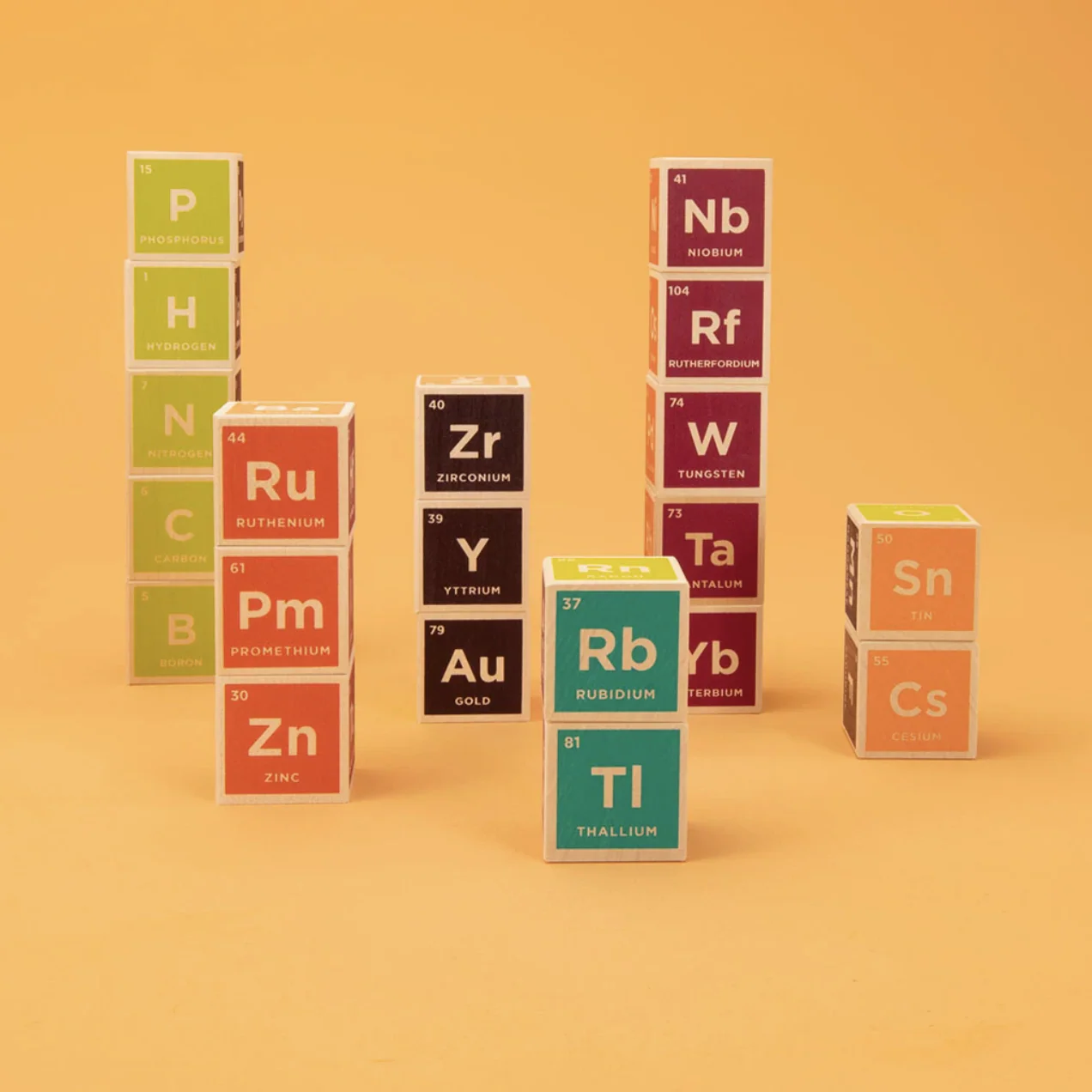 Elemental - Periodic Table Wooden Blocks by Uncle Goose - Image 4