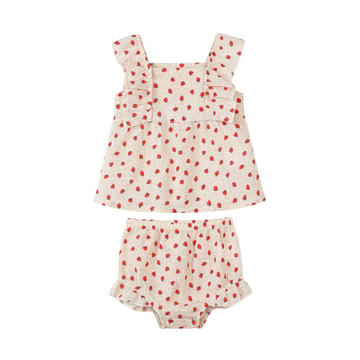 Ellie Set - Oatmeal Strawberries by Vignette