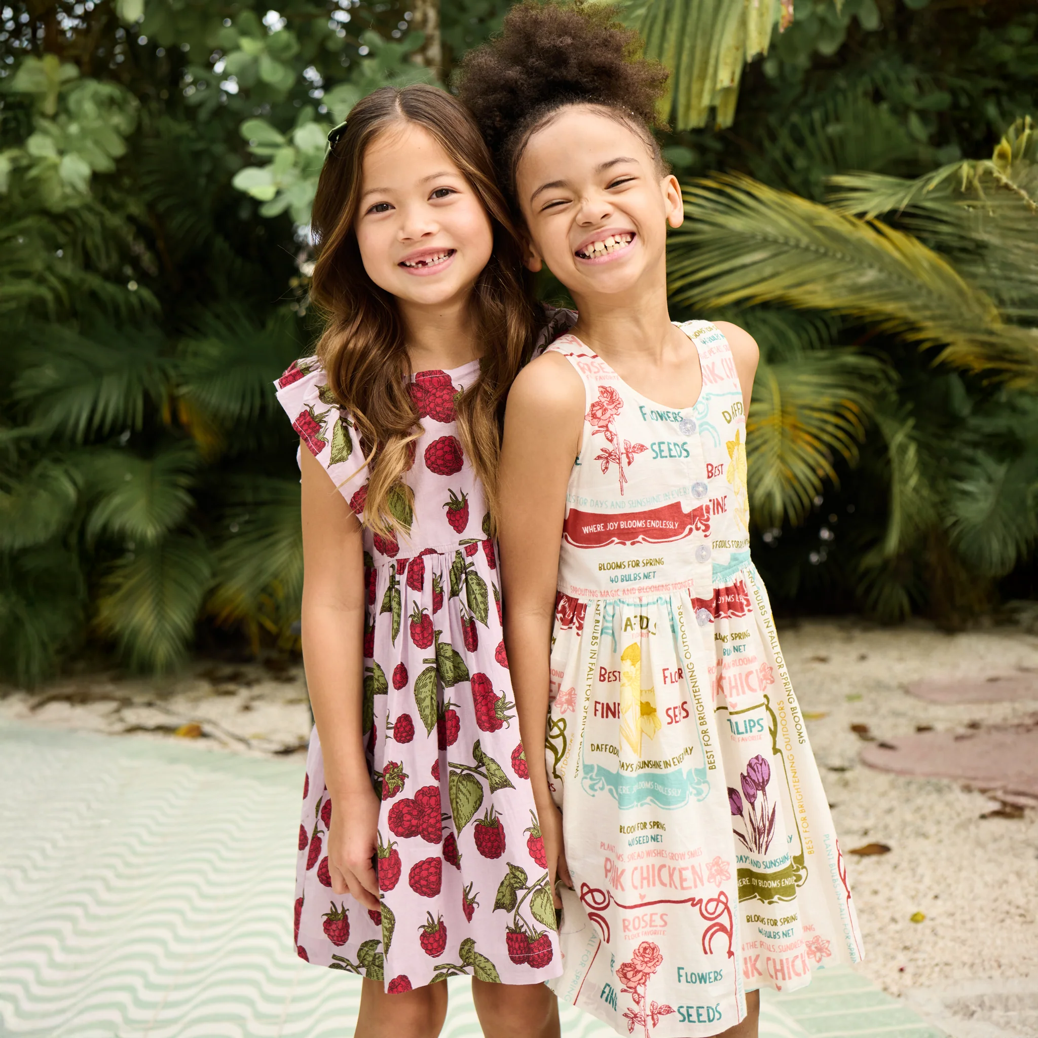 Elsie Dress - Lavender Raspberries by Pink Chicken - Image 2