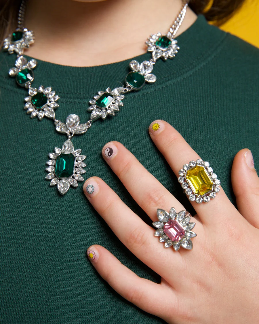 Emerald Ball Mega Jewelry Set by Super Smalls - Image 5