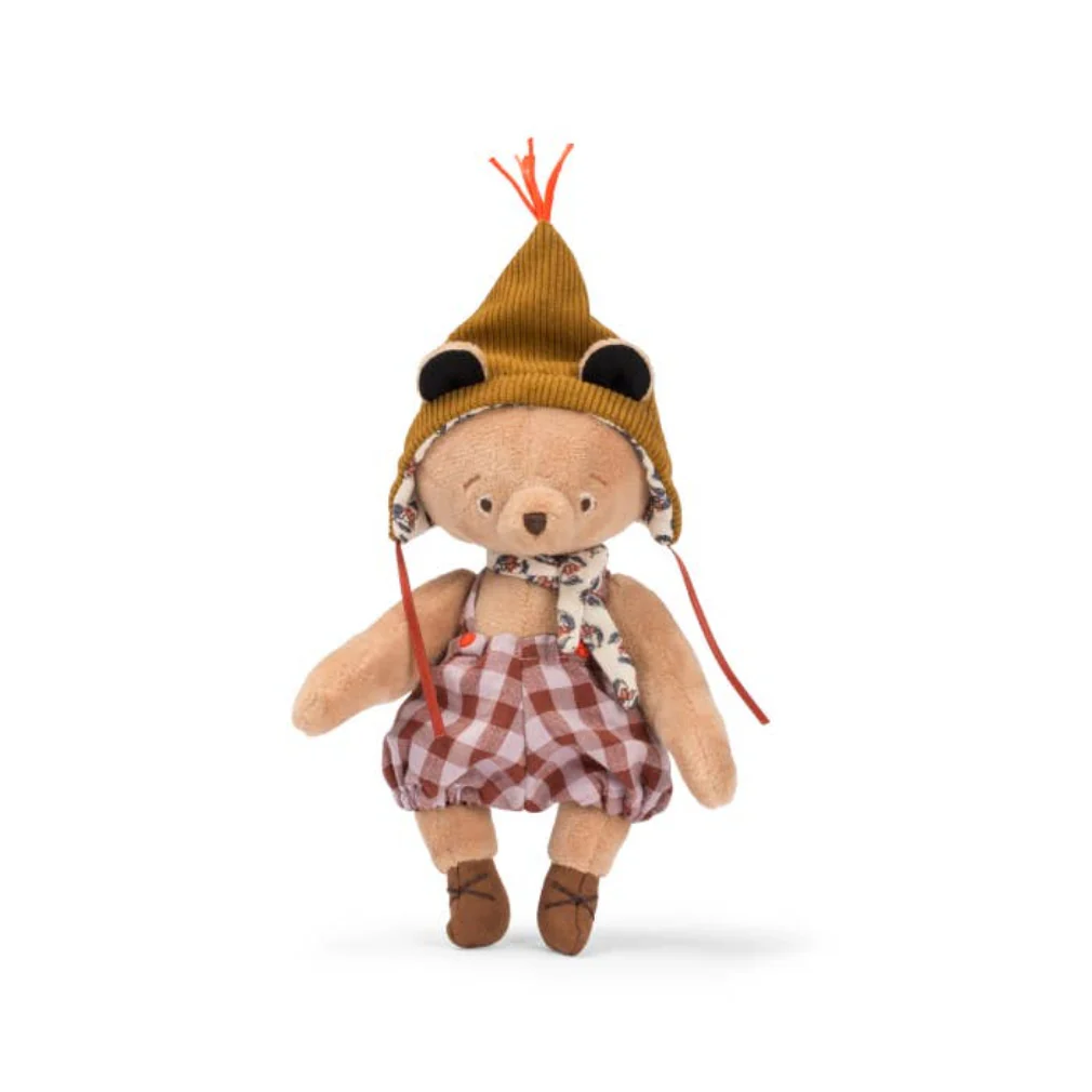 Emile the Bear Small (The Minouchkas) Stuffed Toy by Moulin Roty