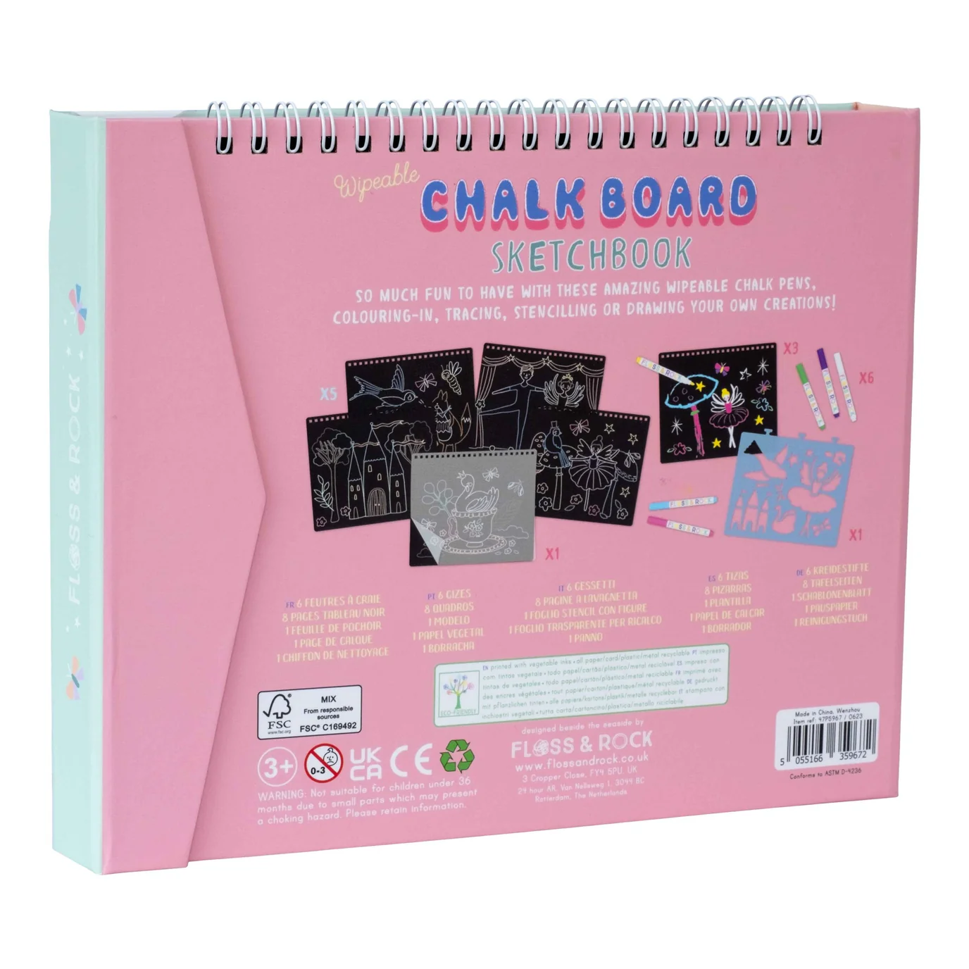 Enchanted Chalkboard Sketchbook by Floss & Rock - Image 5
