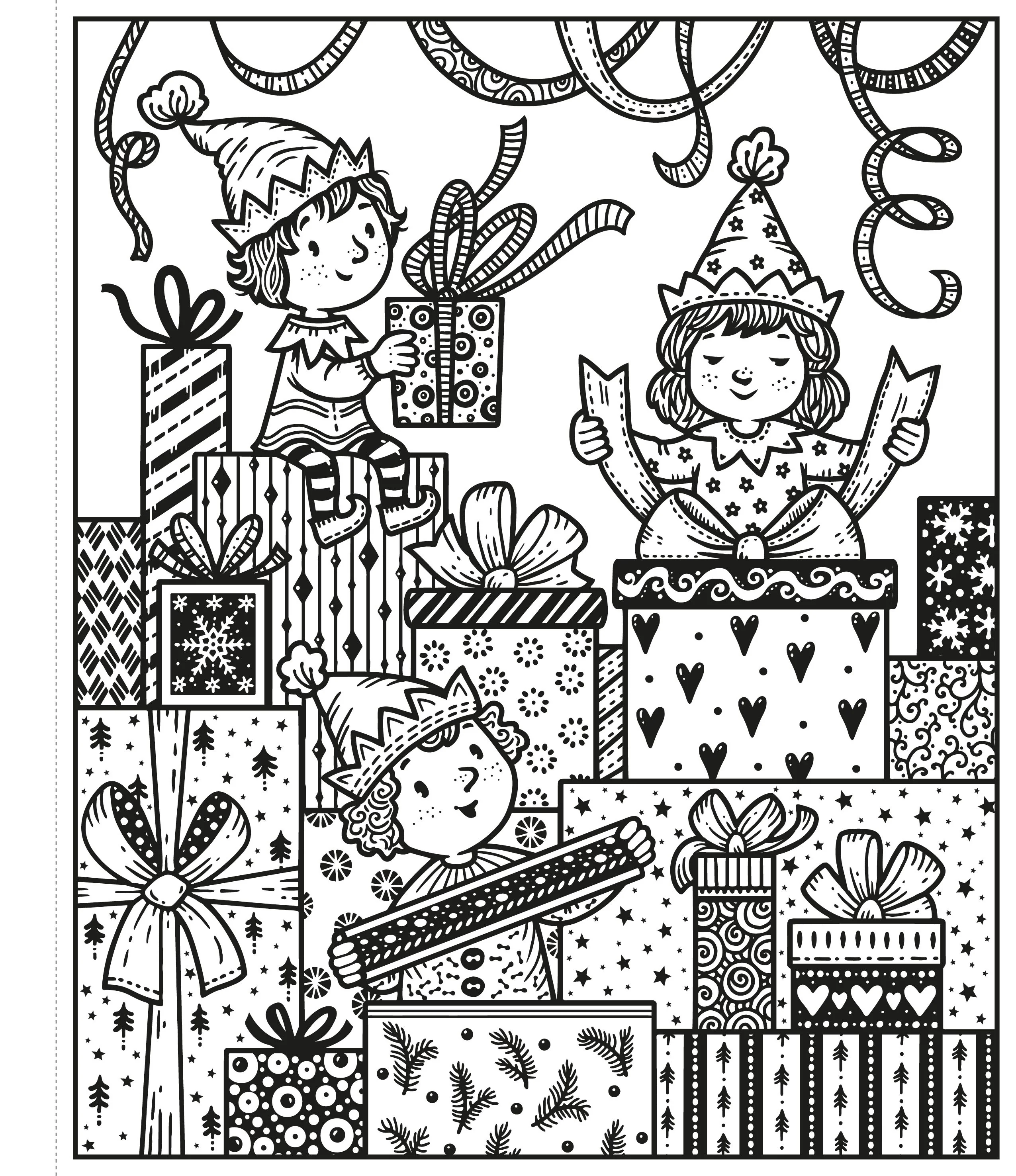 Enchanted Christmas Magic Painting Book by Usborne Books - Image 2