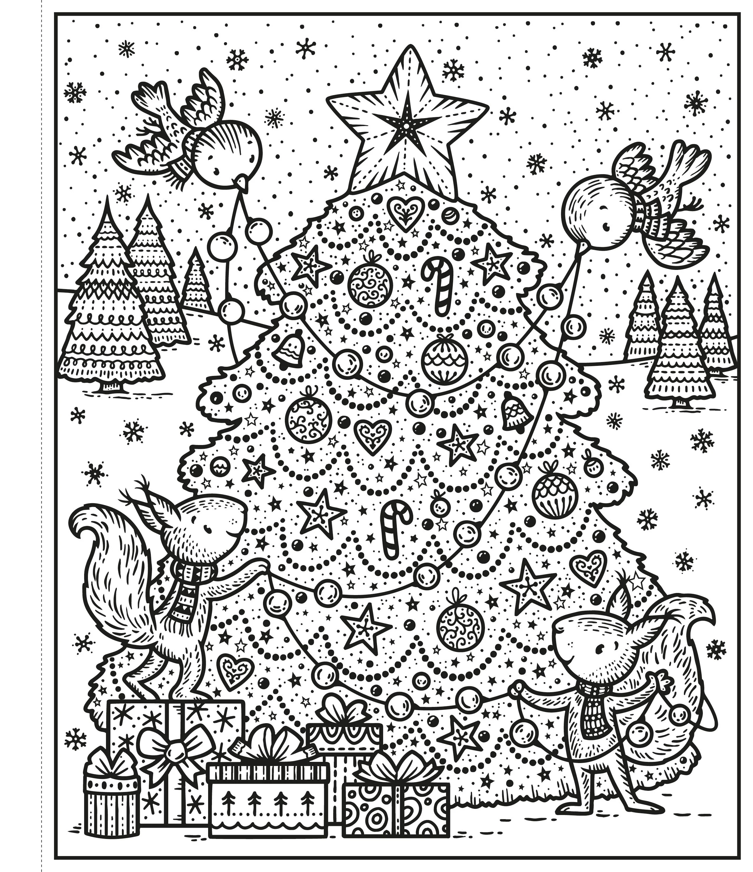 Enchanted Christmas Magic Painting Book by Usborne Books - Image 4