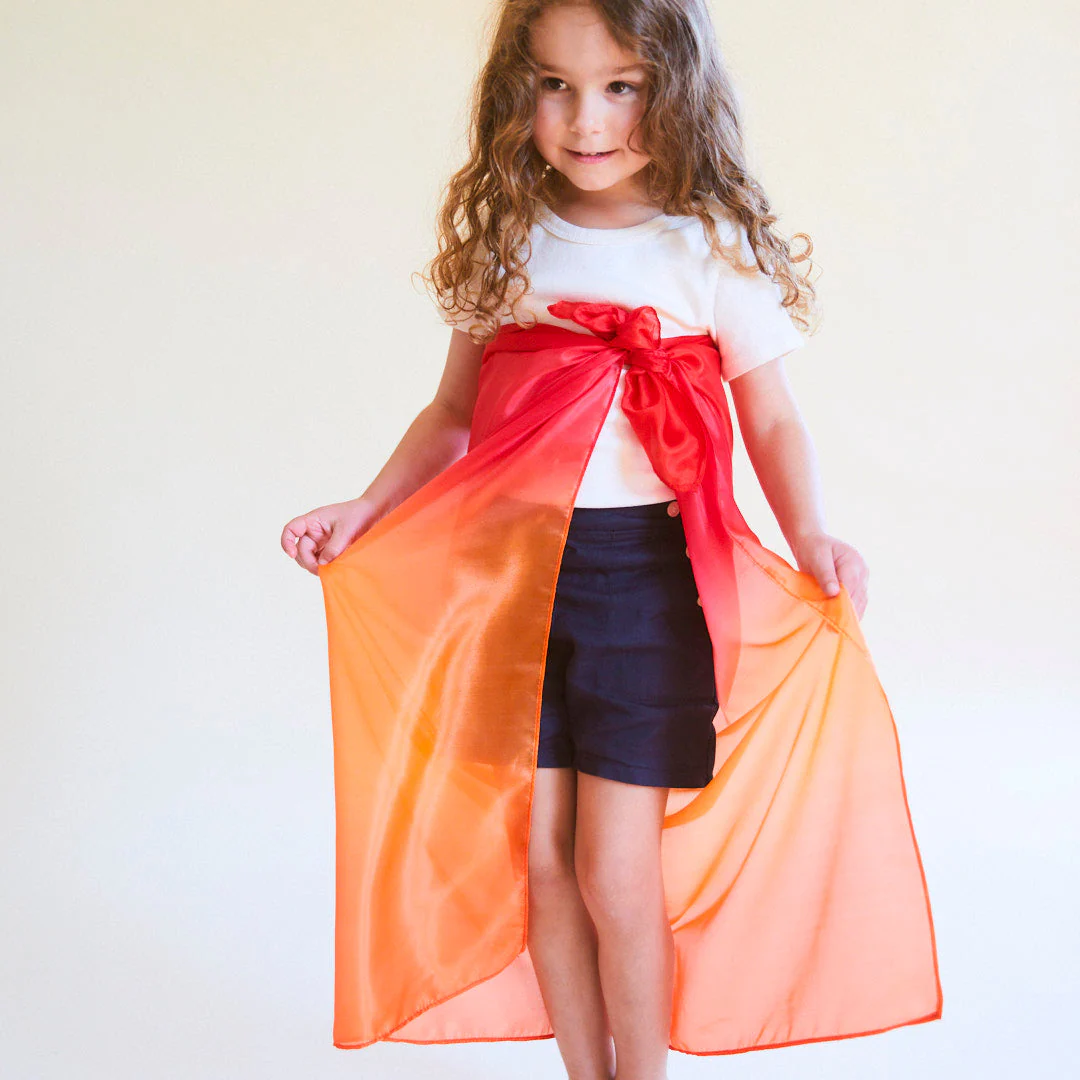 Enchanted Playsilks - Fire by Sarah's Silks - Image 2