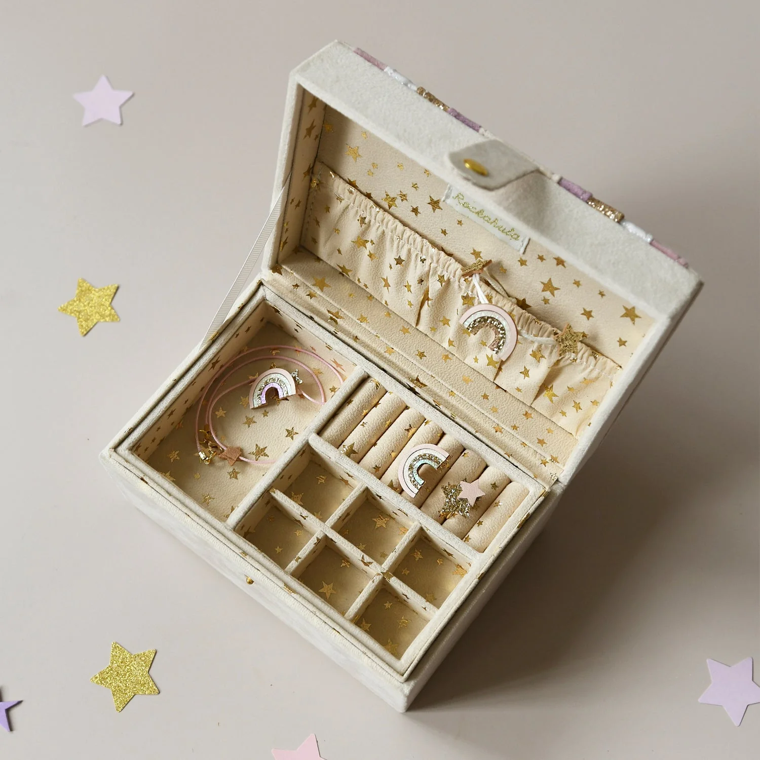 Enchanted Rainbow Large Jewelery Box by Rockahula Kids - Image 3