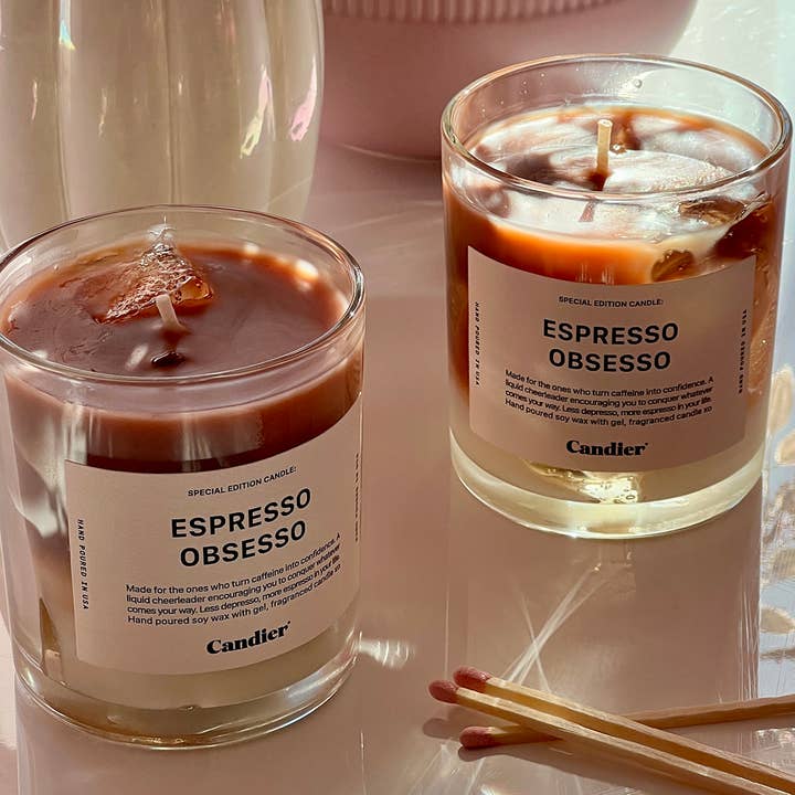 Espresso Obsesso Coffee Candle by Candier - Image 2