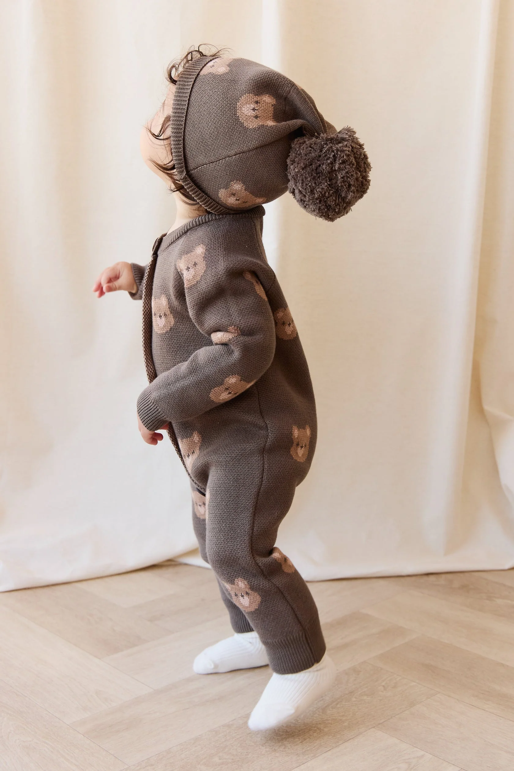 Ethan Hat - Bobbie Bear Canteen by Jamie Kay - FINAL SALE - Image 3