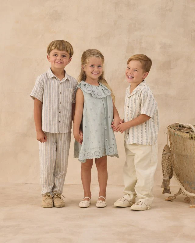 Ethan Trouser - Nautical Stripe by Rylee + Cru - Image 7