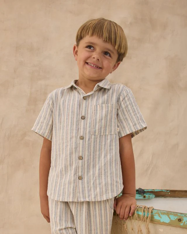 Ethan Trouser - Nautical Stripe by Rylee + Cru - Image 8
