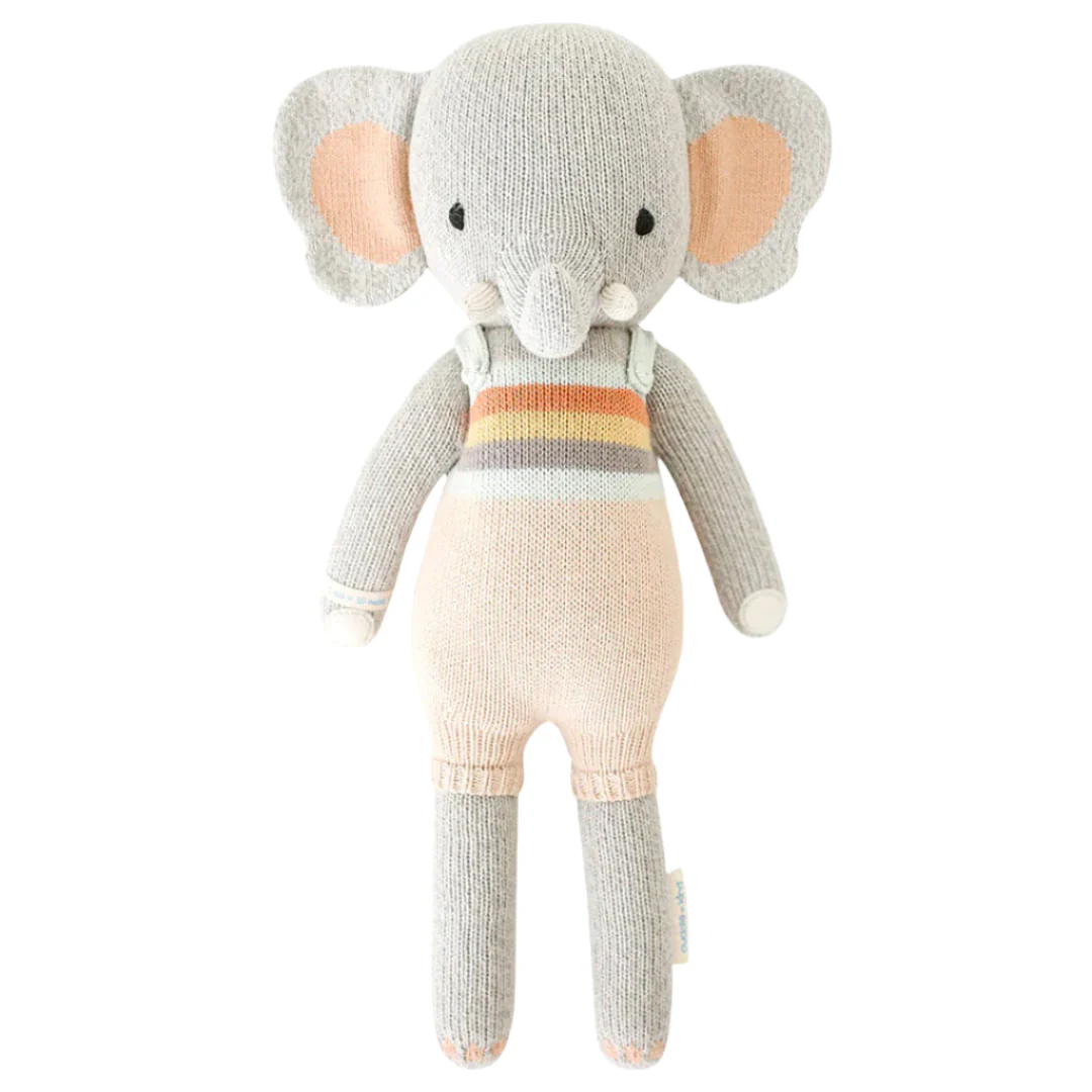 Evan the Elephant by Cuddle + Kind