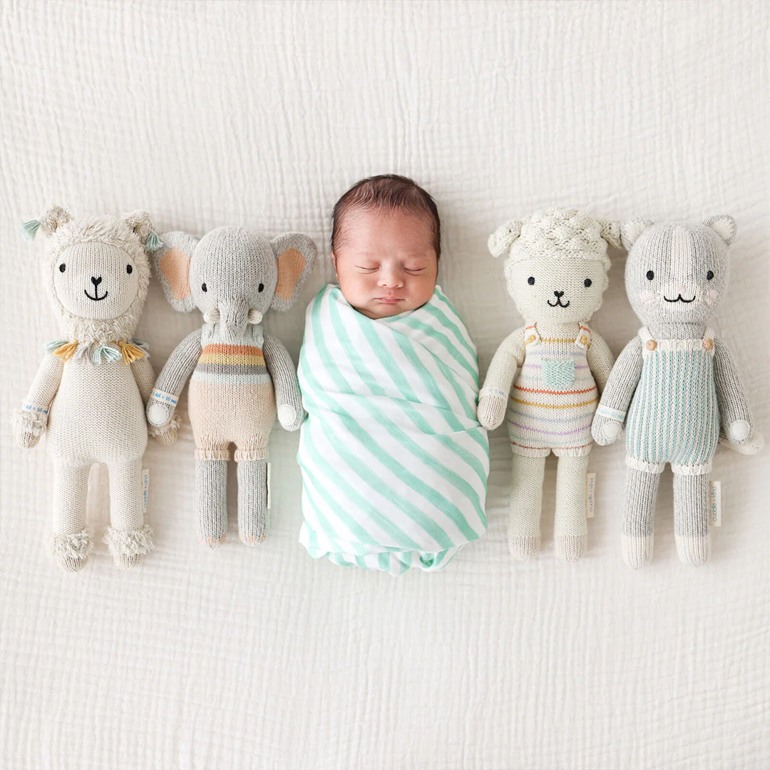 Evan the Elephant by Cuddle + Kind - Image 9