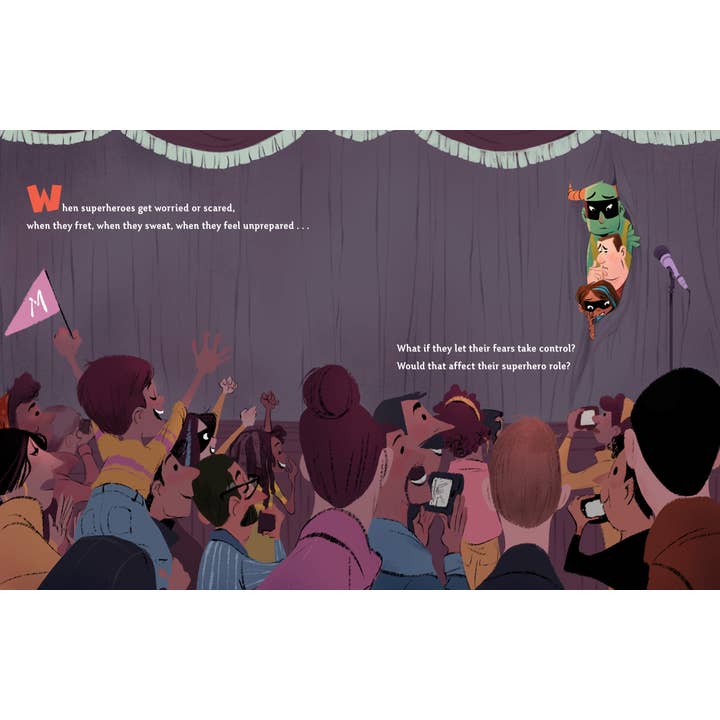 Even Superheroes Get Scared - Hardcover - Image 2