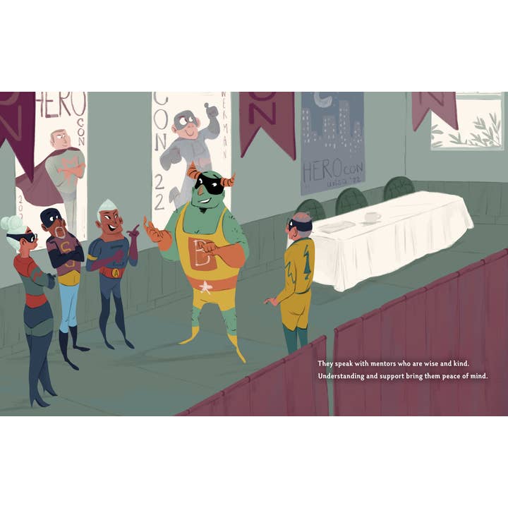 Even Superheroes Get Scared - Hardcover - Image 6