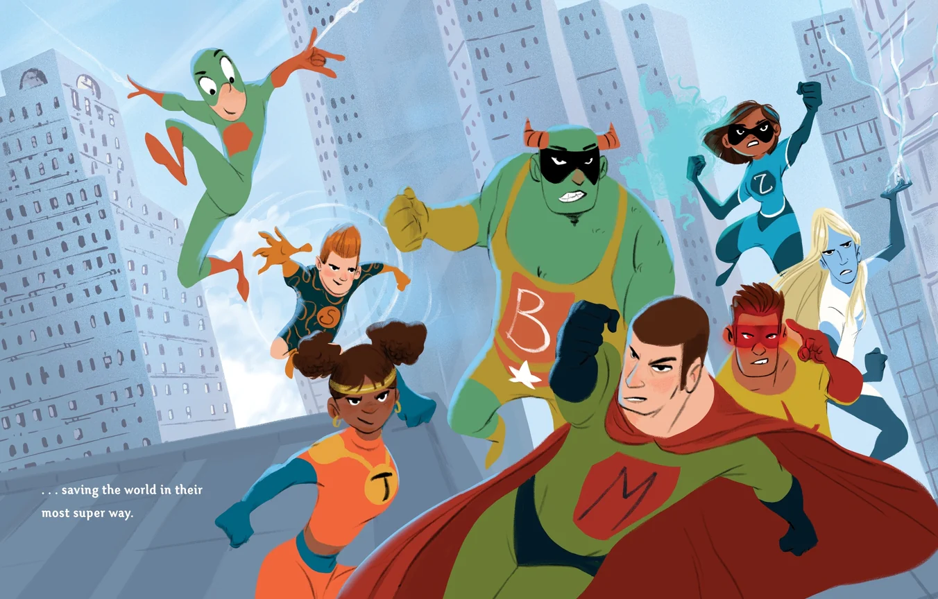 Even Superheroes Get Scared - Hardcover - Image 7