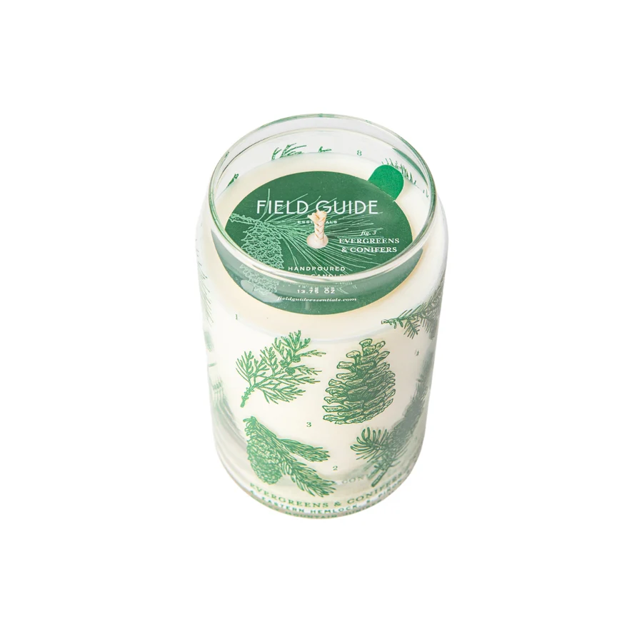 Evergreens & Conifers Soy Candle - Forest Floor Collection by Good & Well Supply Co. - Image 2
