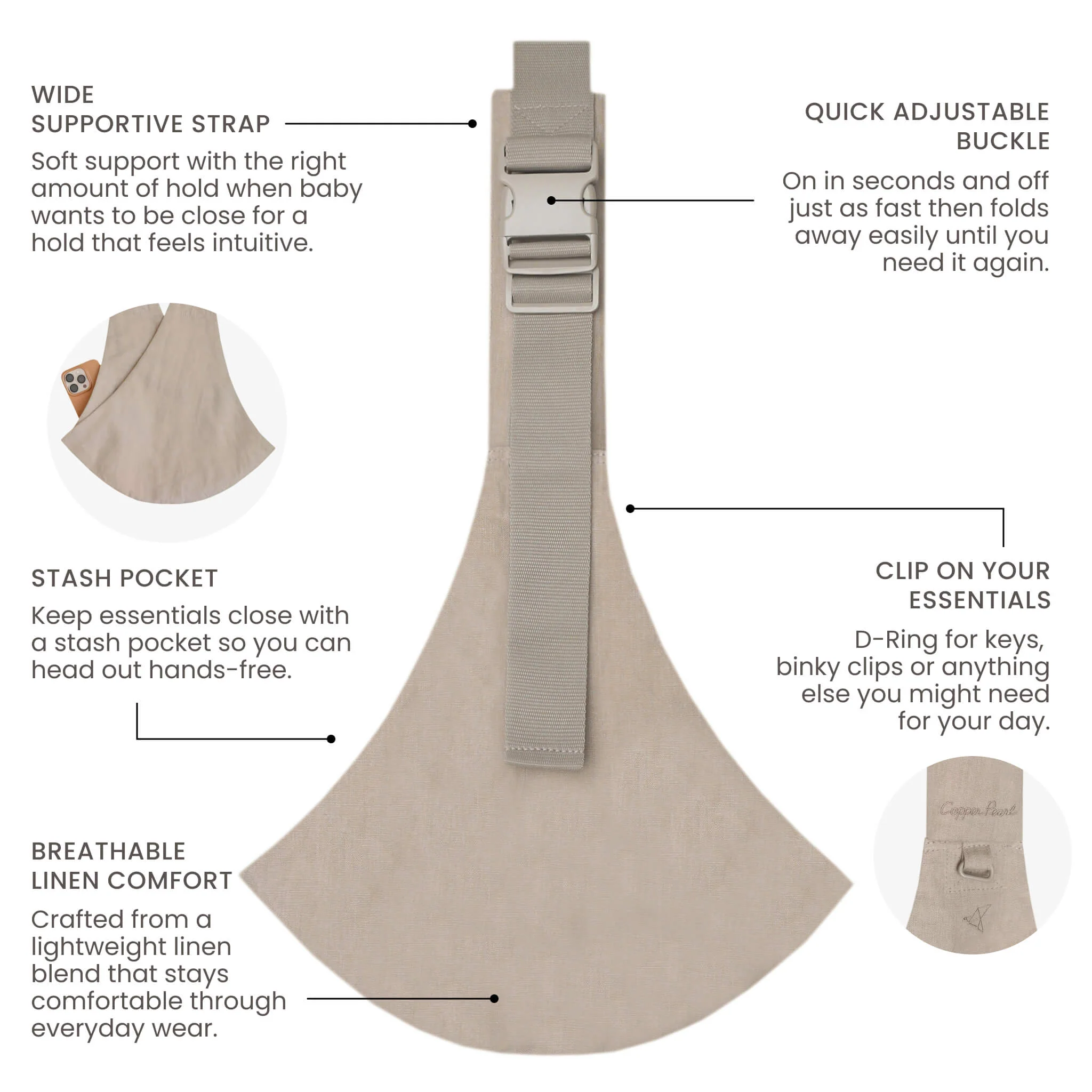 Everyday Sling Carrier by Copper Pearl - Image 25
