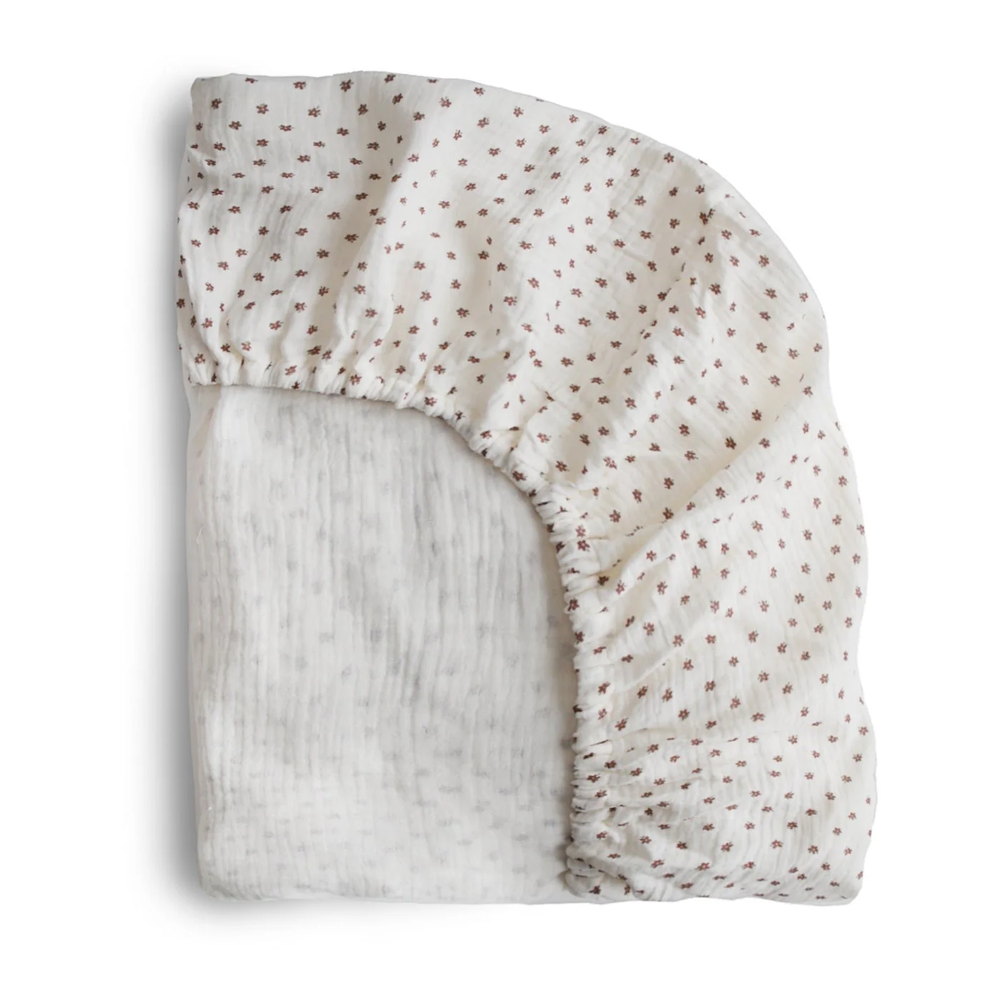 Extra Soft Muslin Crib Sheet - Bloom by Mushie & Co