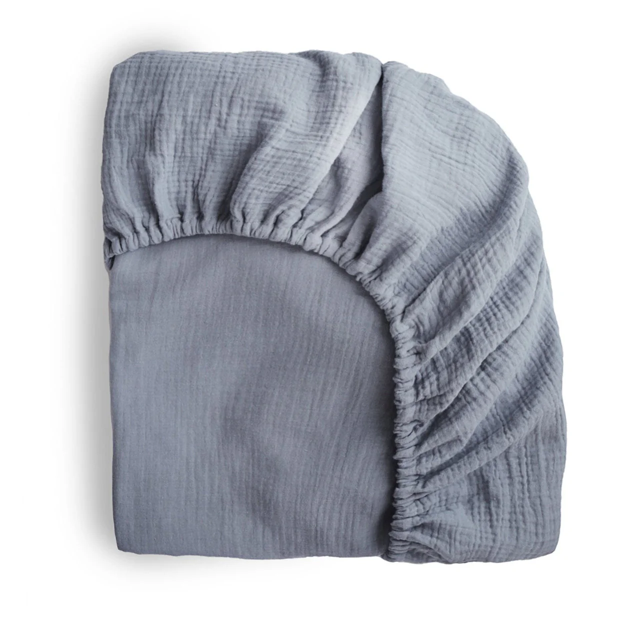 Extra Soft Muslin Crib Sheet - Tradewinds by Mushie & Co