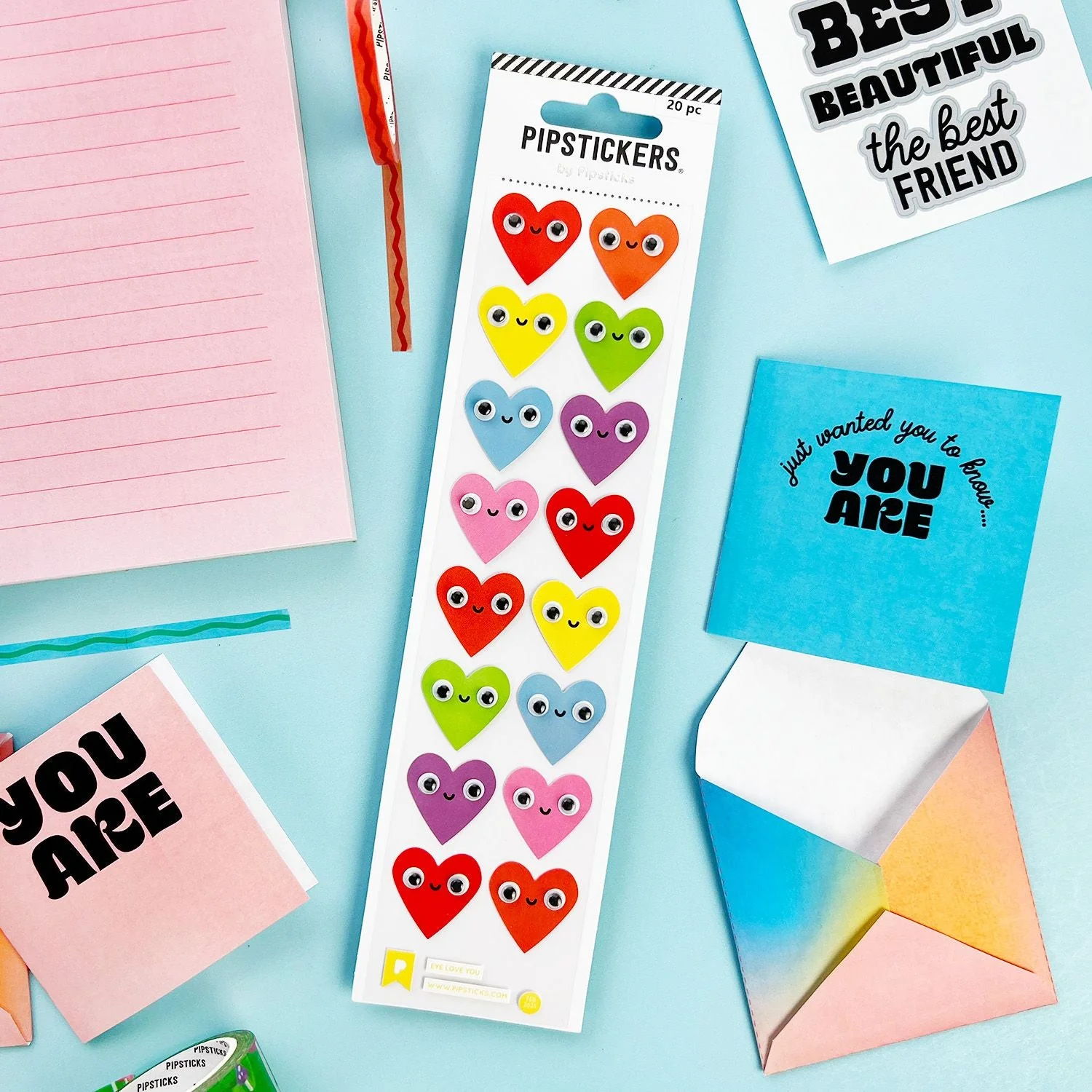 Eye Love You Stickers by Pipsticks - Image 2