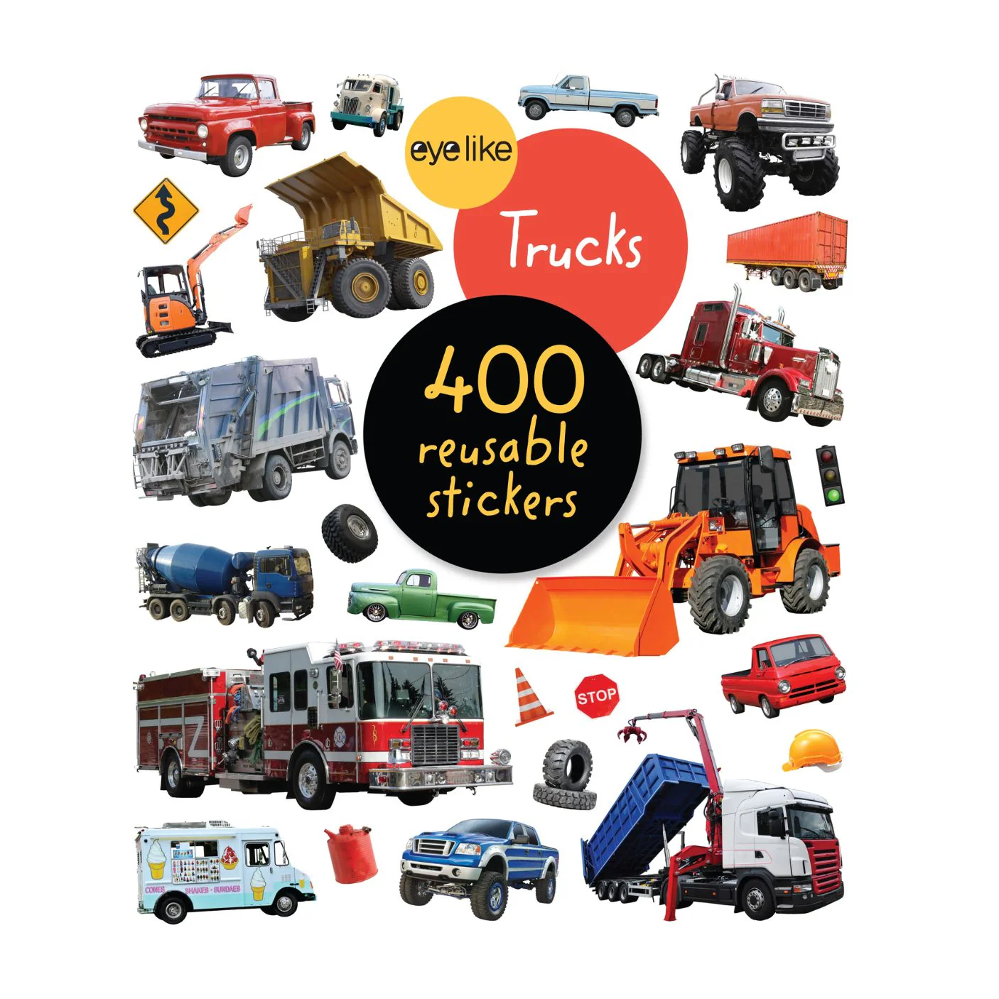 Eyelike Stickers: Trucks