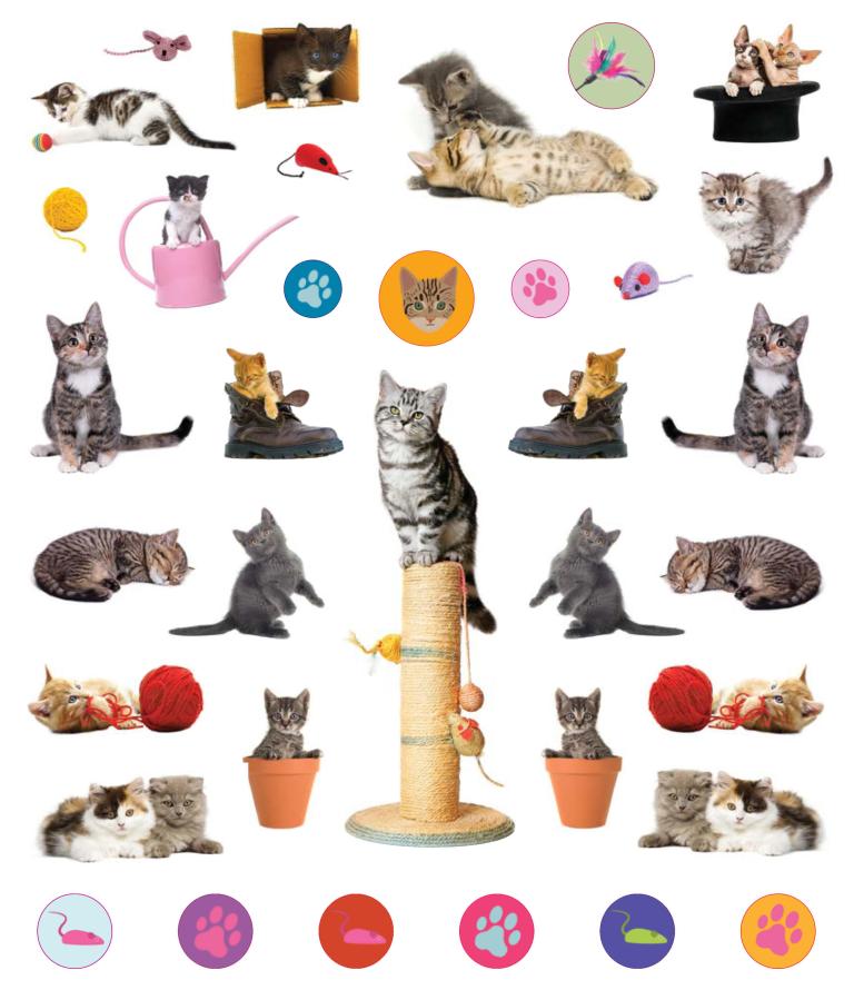 EyeLike Stickers: Kittens - Image 3