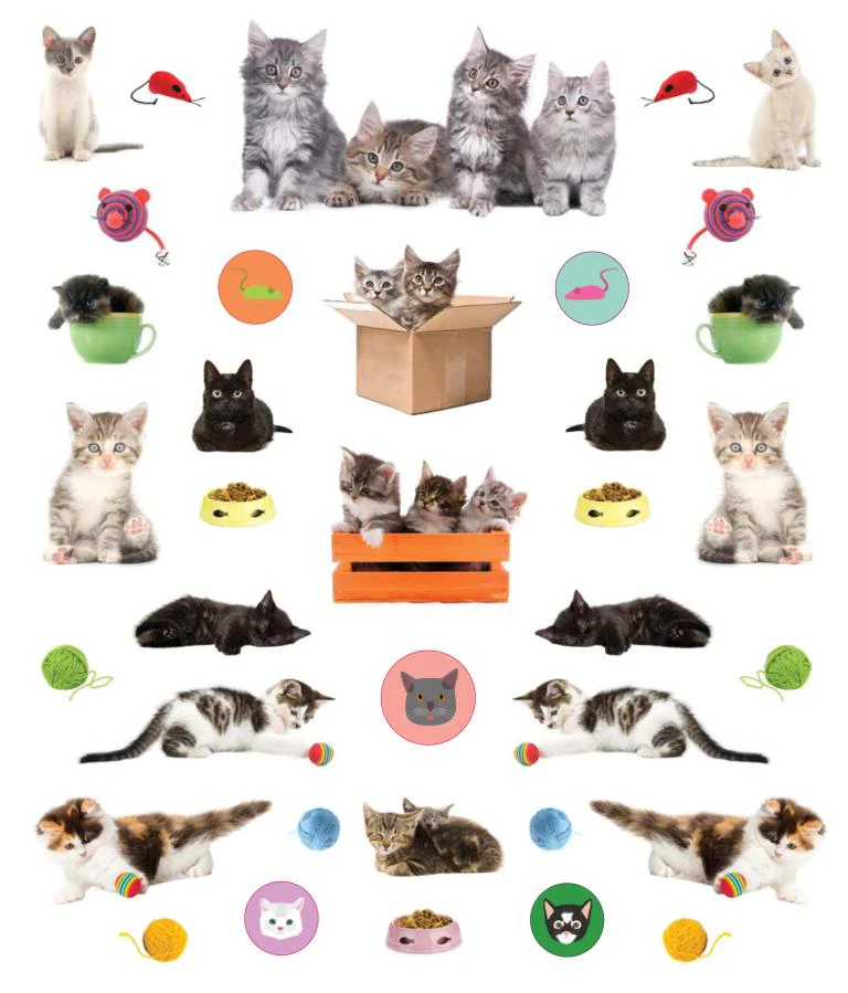 EyeLike Stickers: Kittens - Image 5