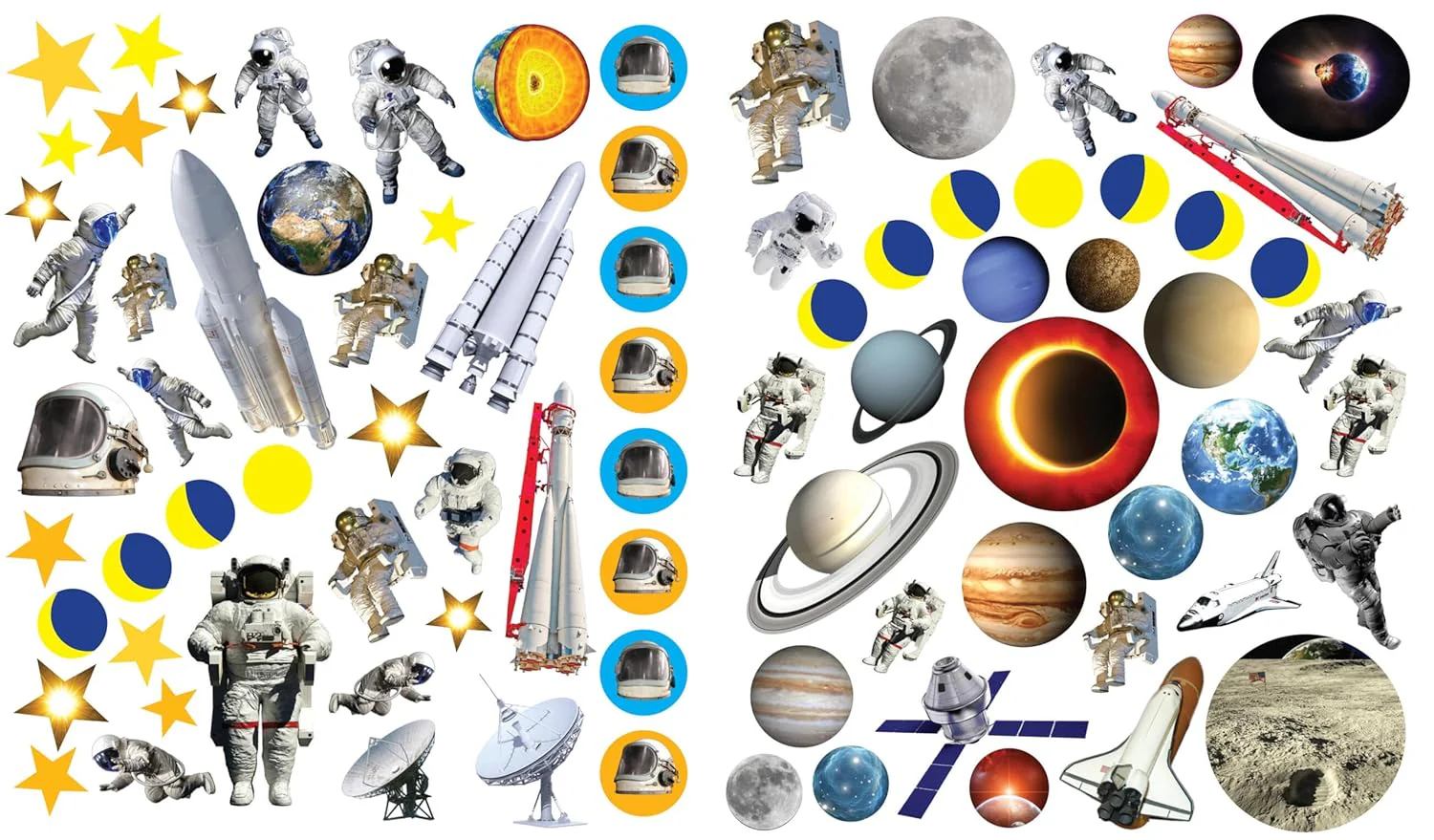 EyeLike Stickers: Space - Image 3