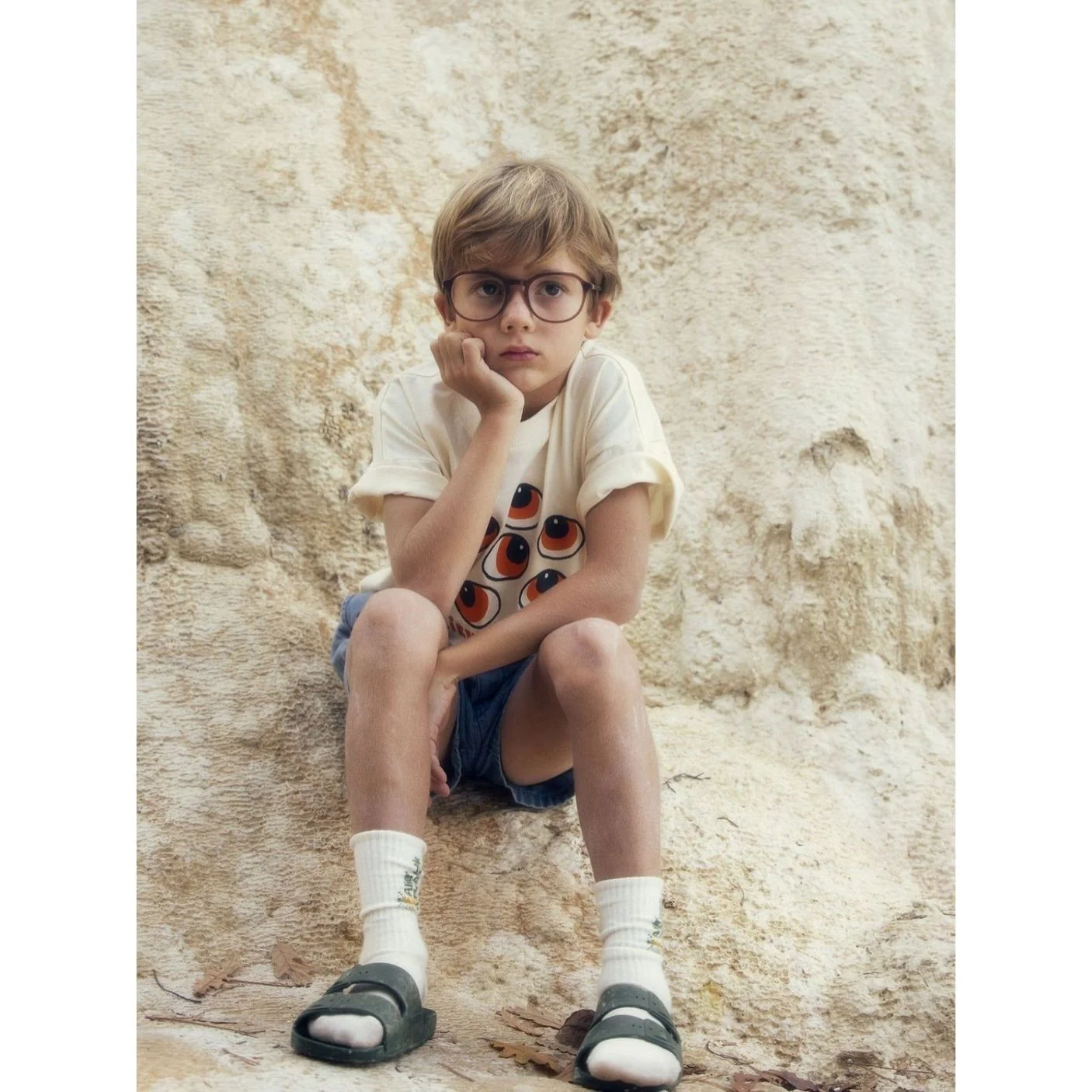 Eyes SP Short Sleeve T-Shirt by Mini Rodini - Image 2