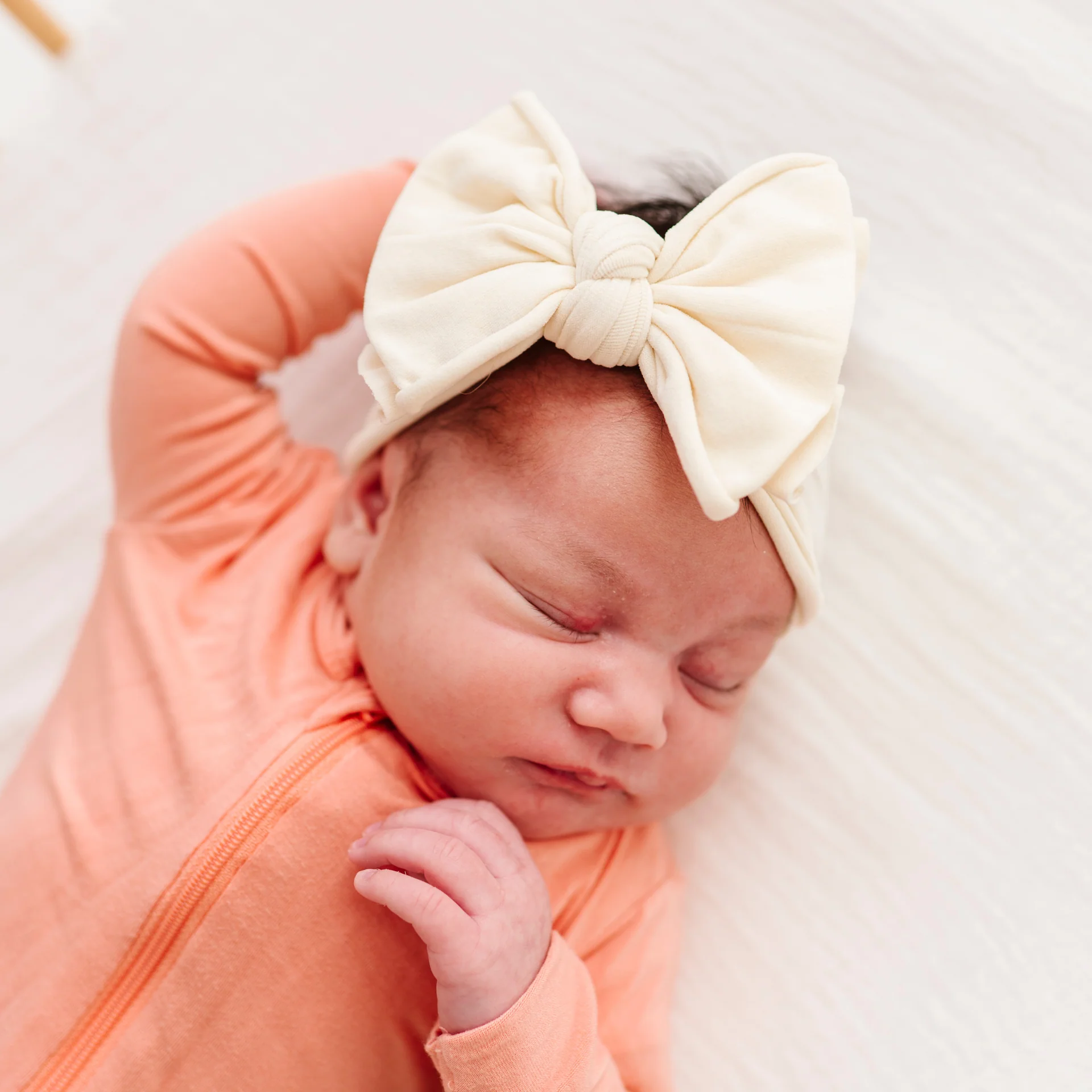 Fab-bow-lous Headband - Ivory by Baby Bling - Image 3