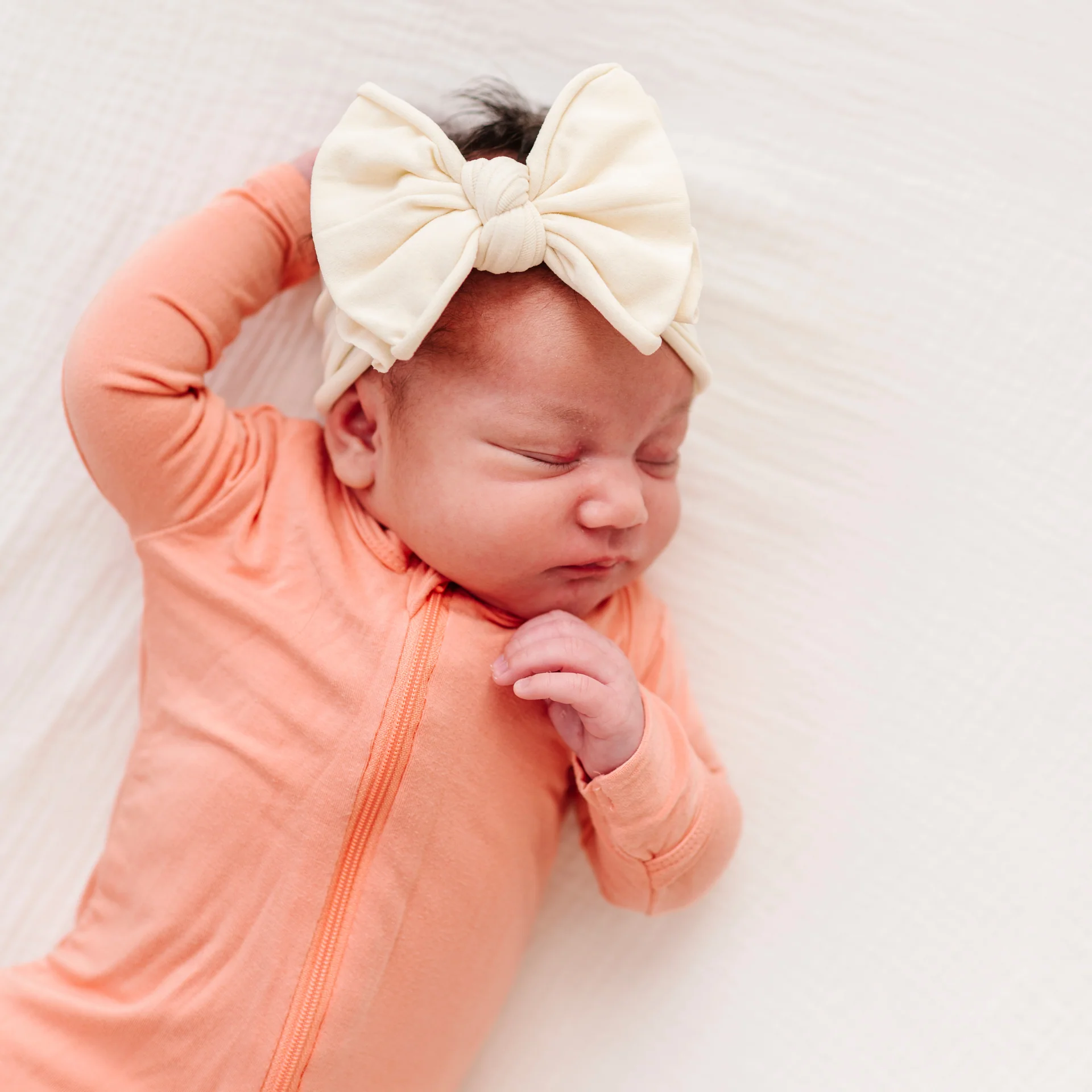 Fab-bow-lous Headband - Ivory by Baby Bling - Image 9