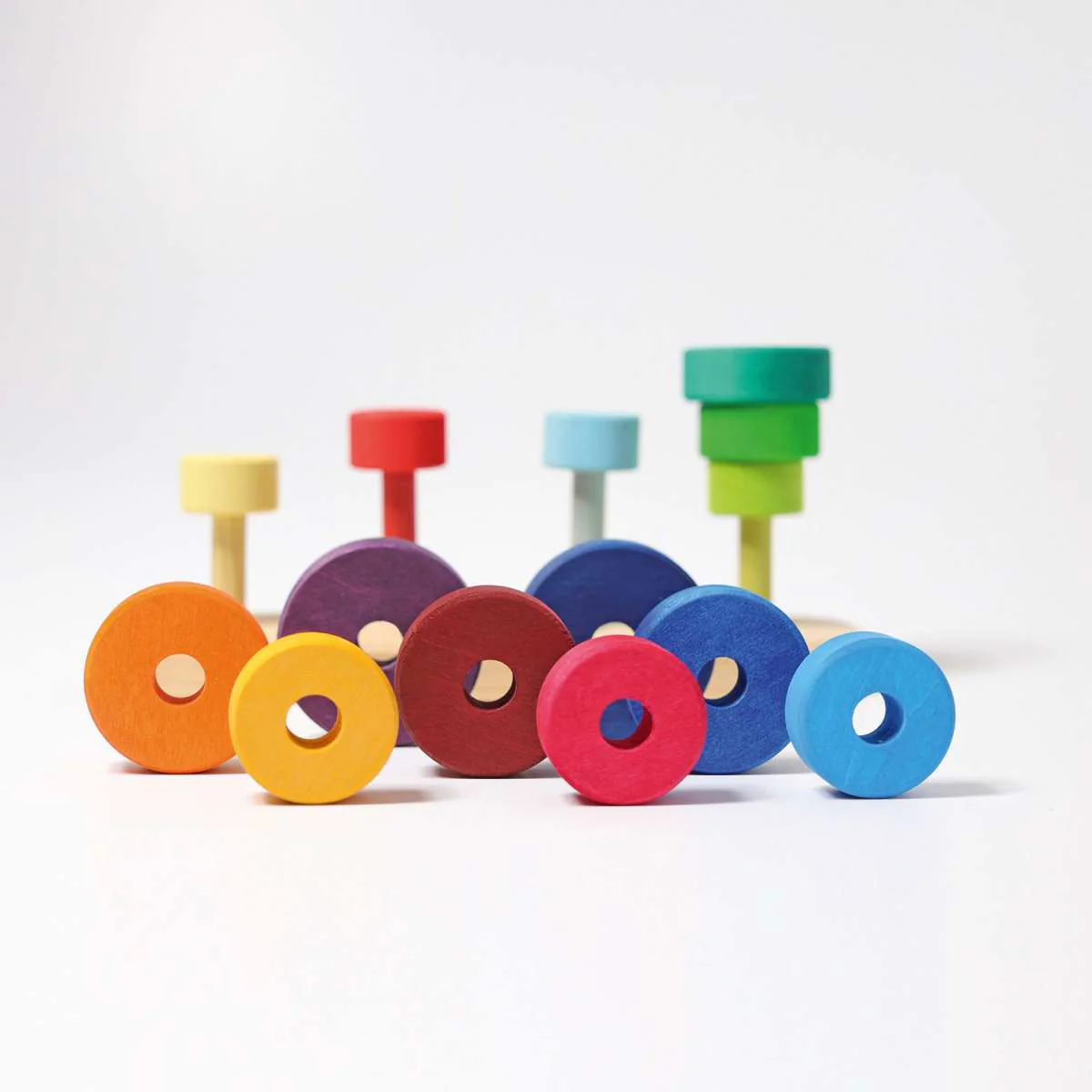 Fabuto Wooden Stacking Toy by Grimm's - Image 2