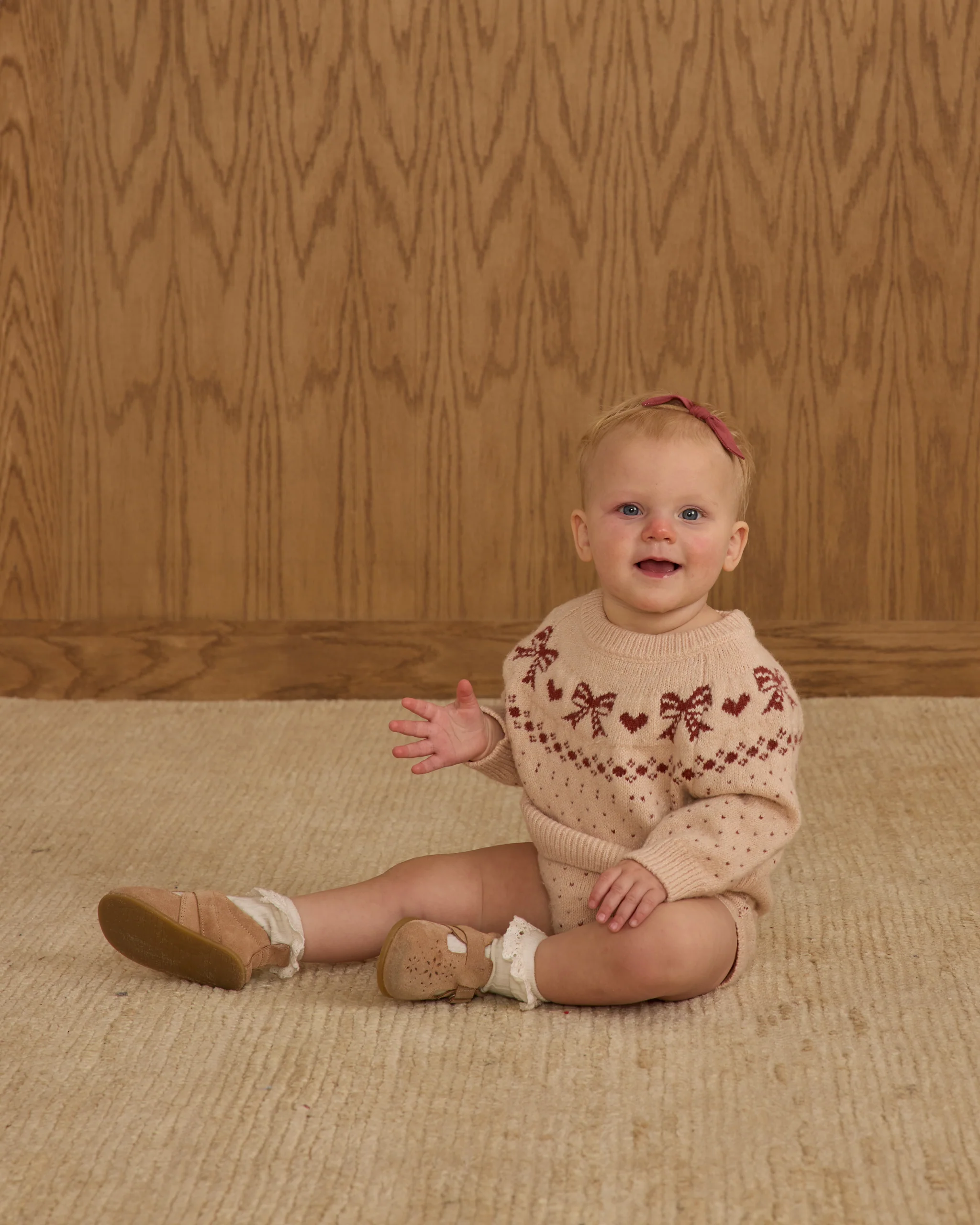 Fair Isle Sweater - Bows by Rylee + Cru - FINAL SALE - Image 5